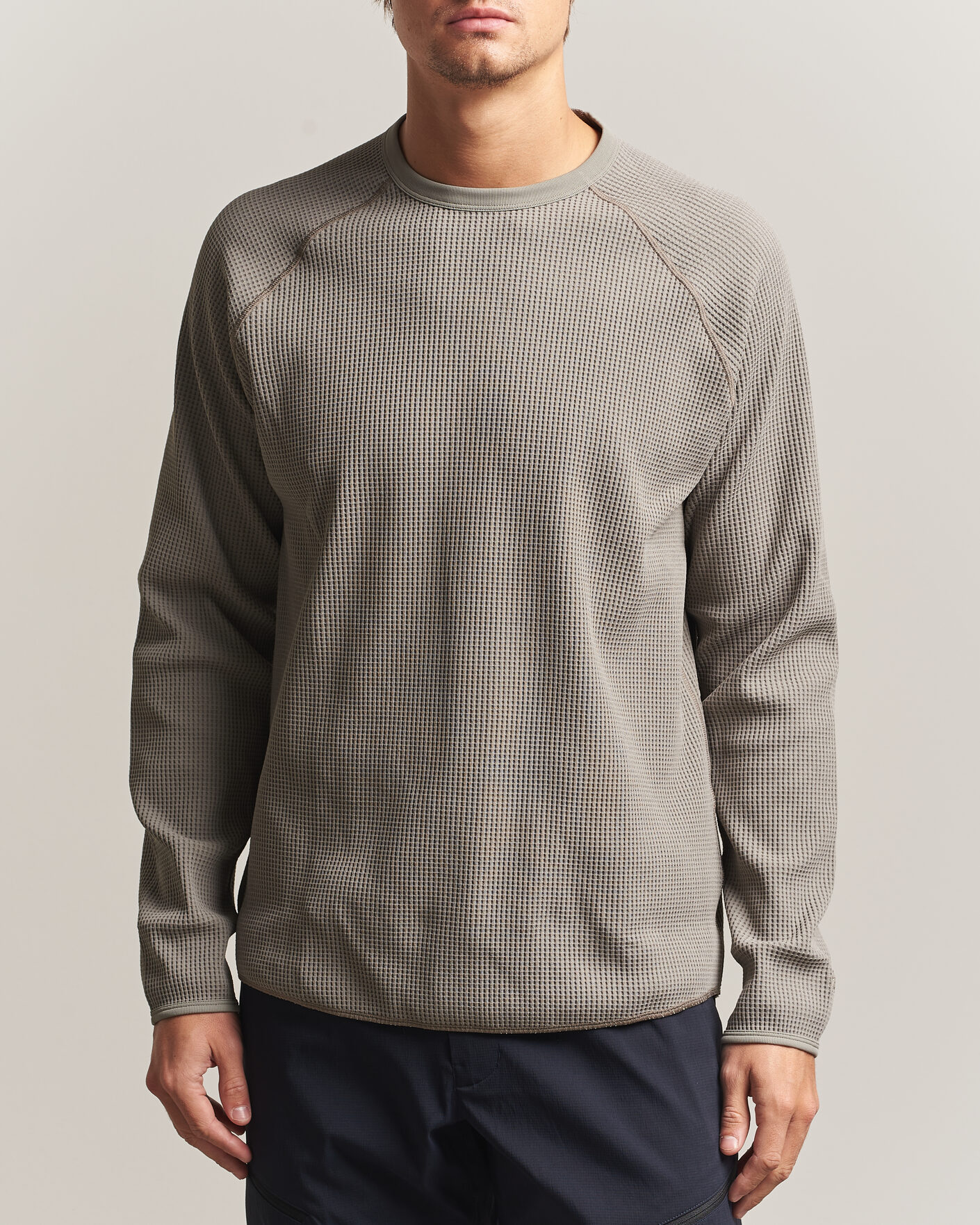 Herren | T-Shirts | Goldwin | WF Light Long Sleeve T-Shirt Arid Beige