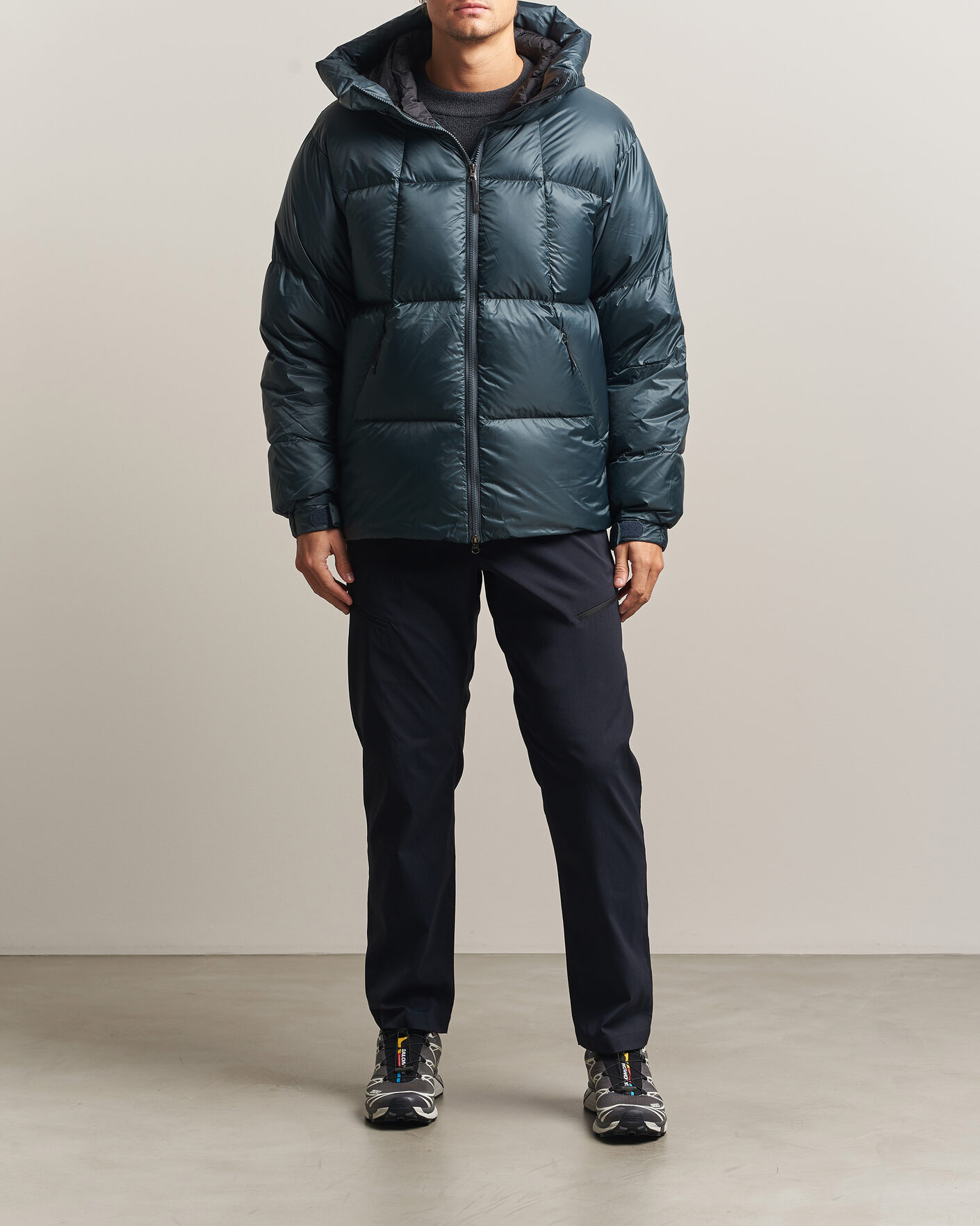 Herren | Jacken | Goldwin | Crystalite Down Parka Pewter