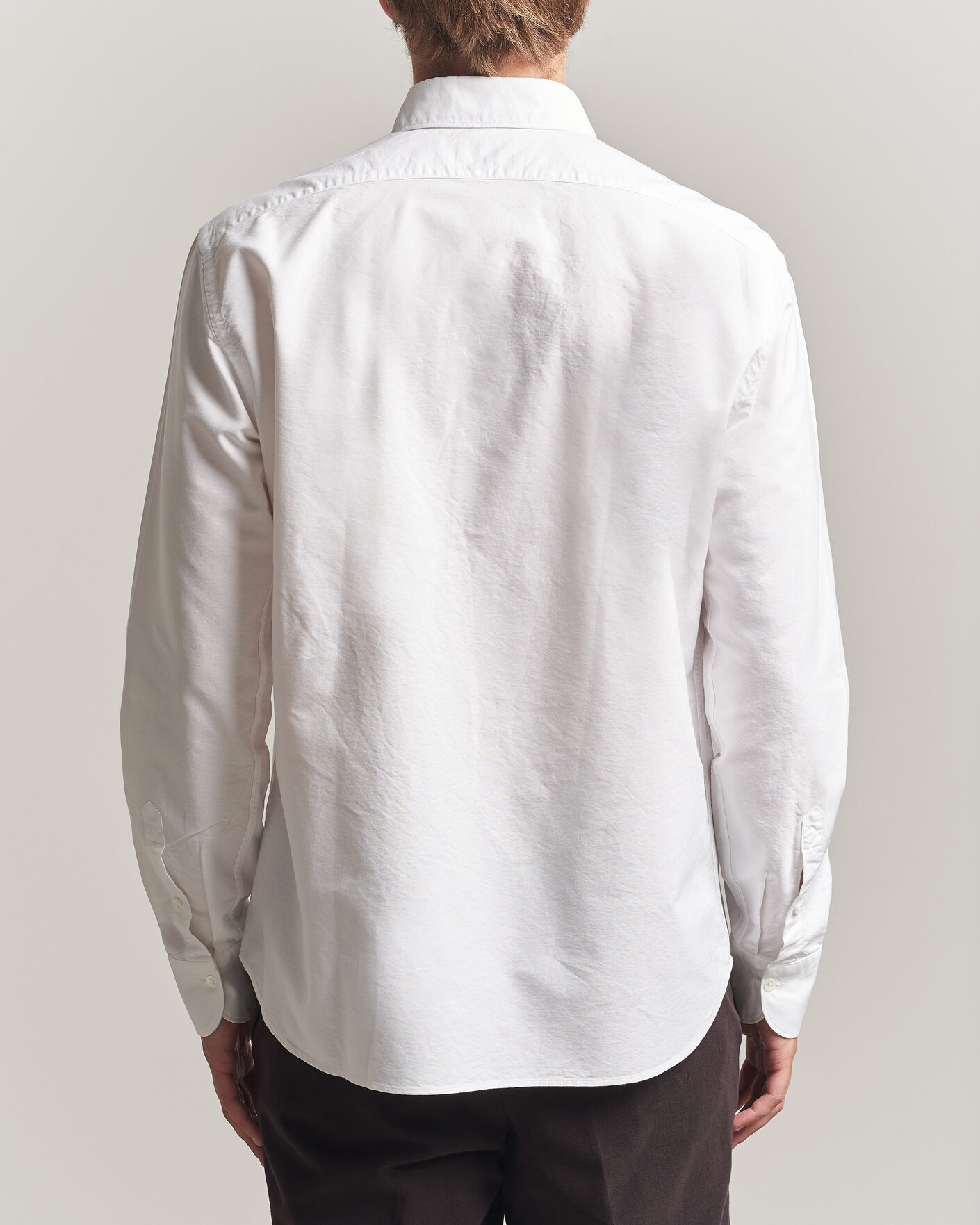 Herren | Hemden | Grigio | Oxford Button Down Shirt White