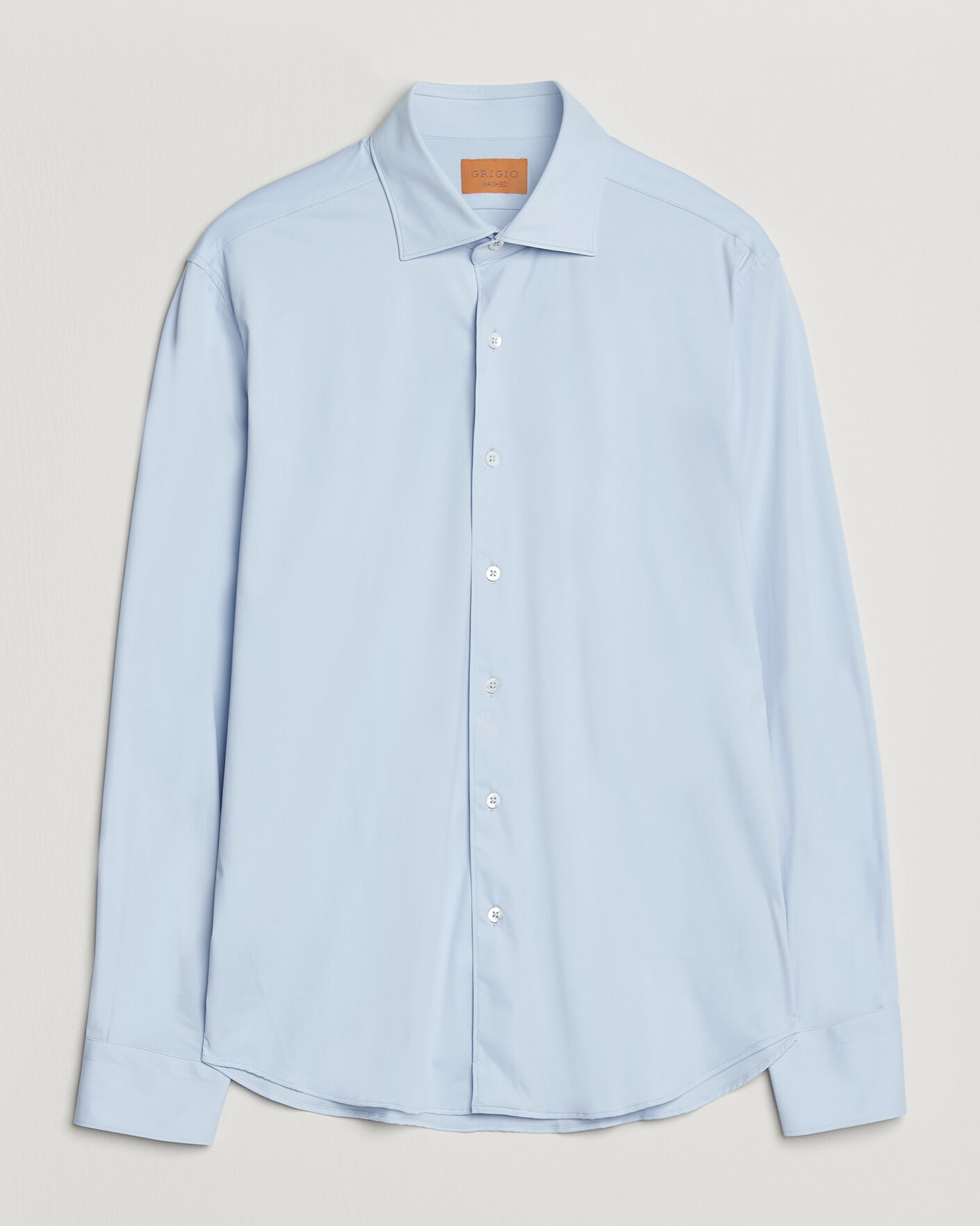 Herren | Hemden | Grigio | Jersey Shirt Light Blue
