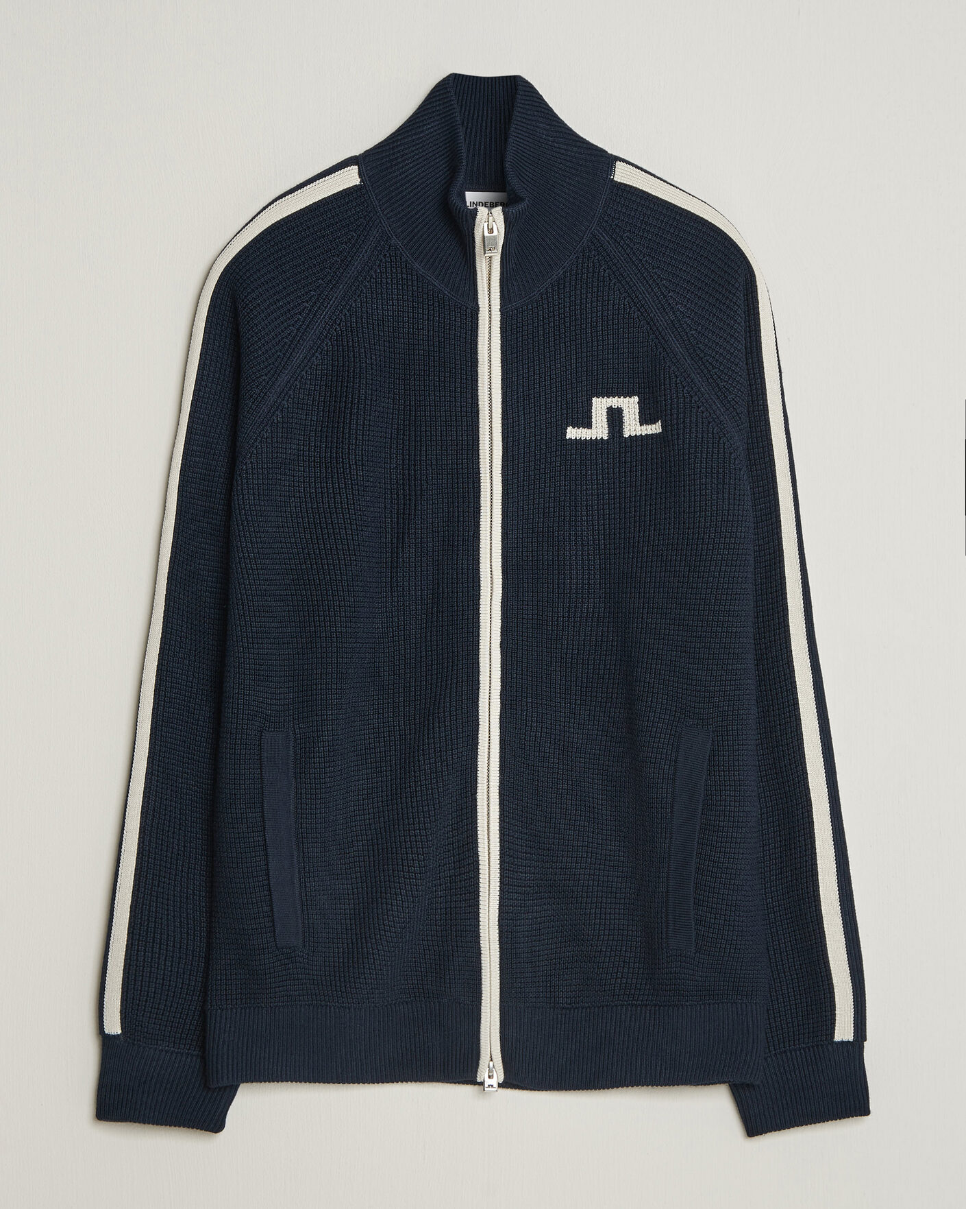 Herren | Pullover | J.Lindeberg | Craig Knitted Full Zip JL Navy