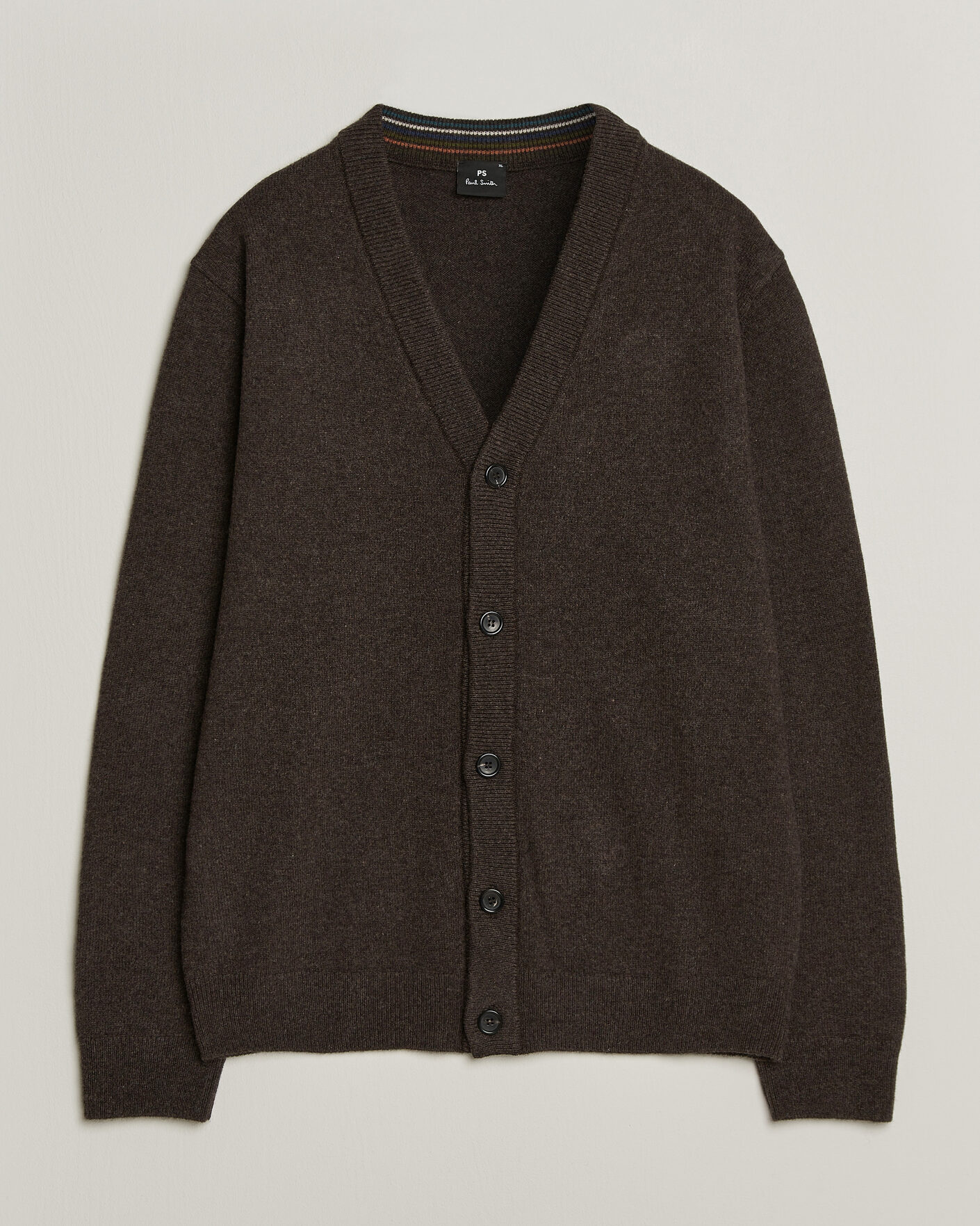 Herren | Pullover | PS Paul Smith | Wool Knitted Cardigan Brown