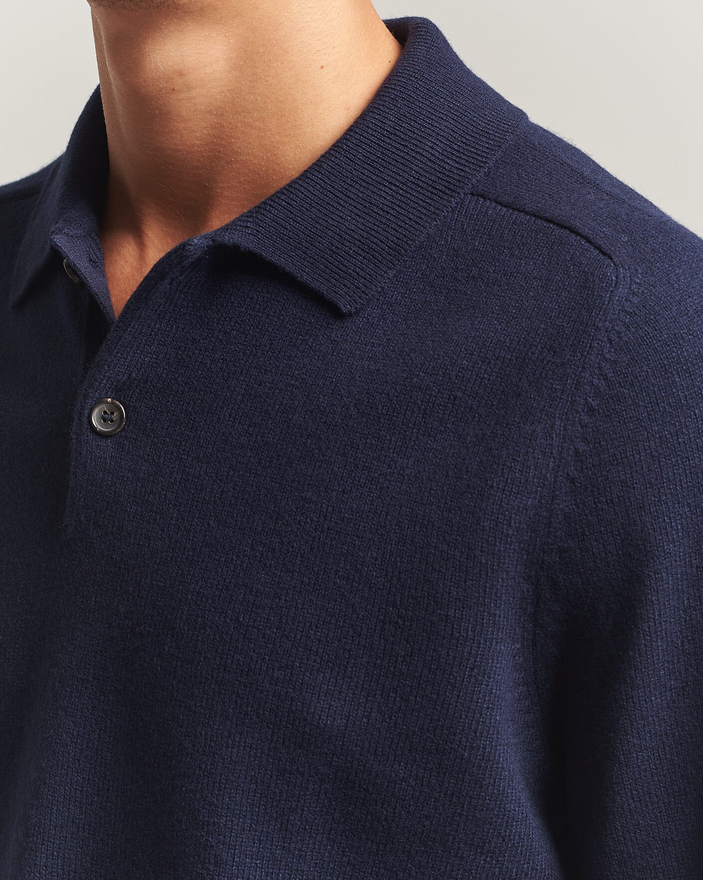 Herren | Pullover | PS Paul Smith | Wool Knitted Polo Navy
