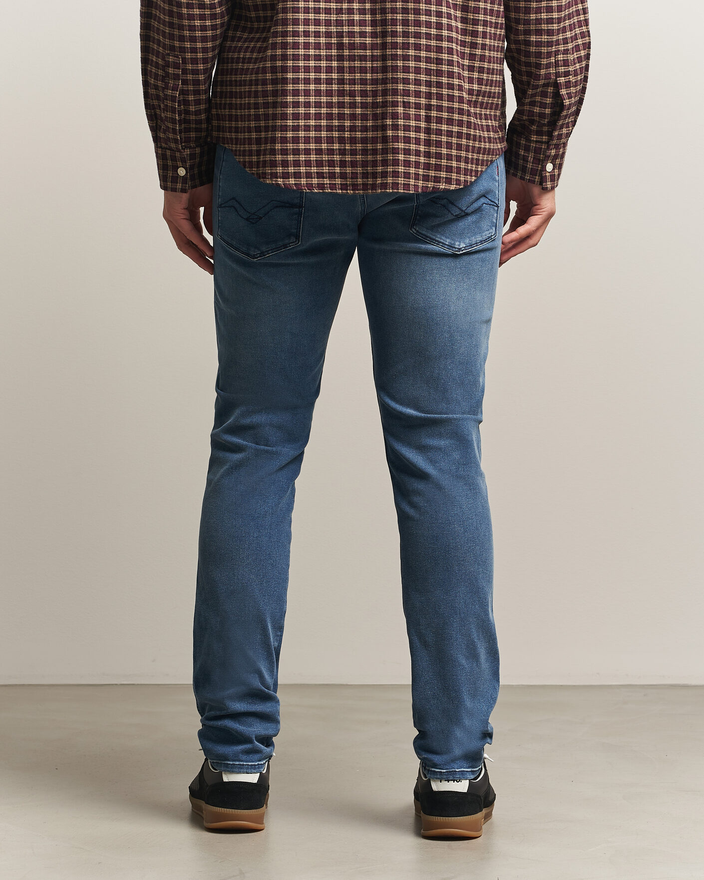 Herren | Jeans | Replay | Anbass Hyperflex Jeans Dark Blue