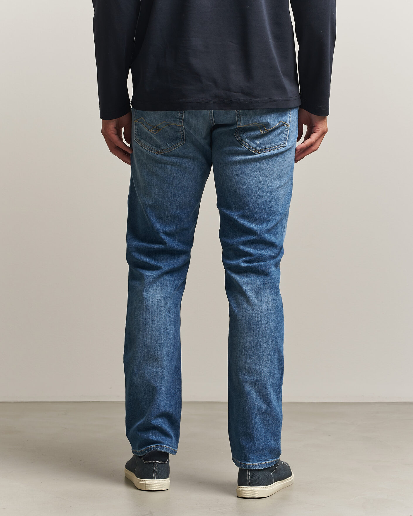 Herren | Jeans | Replay | Grover Super Stretch DNA Jeans Medium Blue
