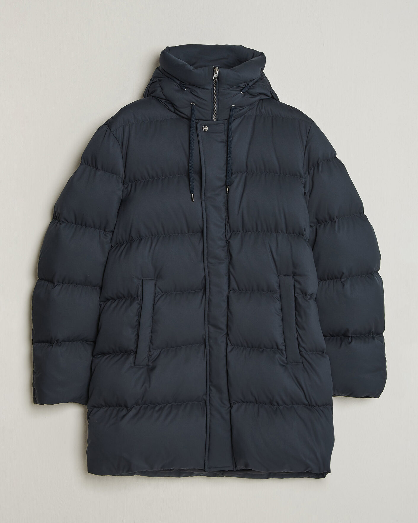 Herren | Jacken | Herno | Faux Fur Down Parka Navy