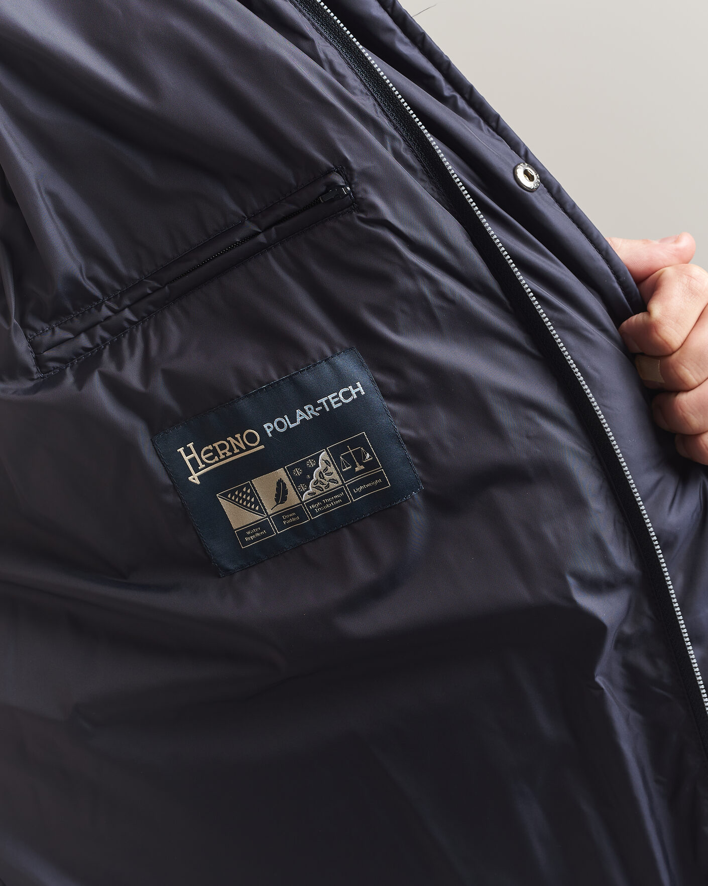 Herren | Jacken | Herno | Chamonix Down Parka Navy