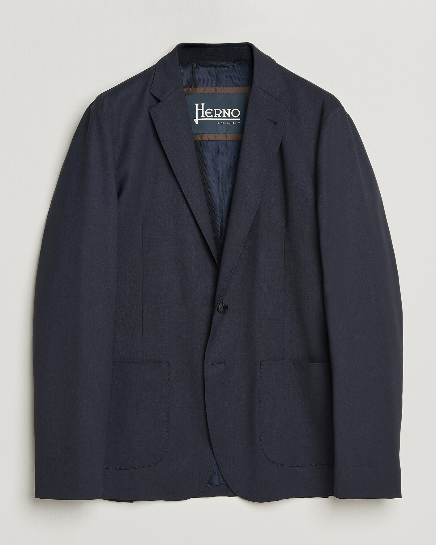 Herren | Sakkos | Herno | Wool Blazer Navy