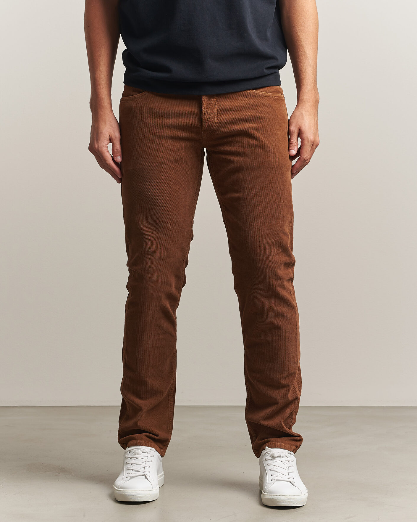 Herren | Hosen | Replay | Grover Corduroy 5-Pocket Pants Toffee Brown