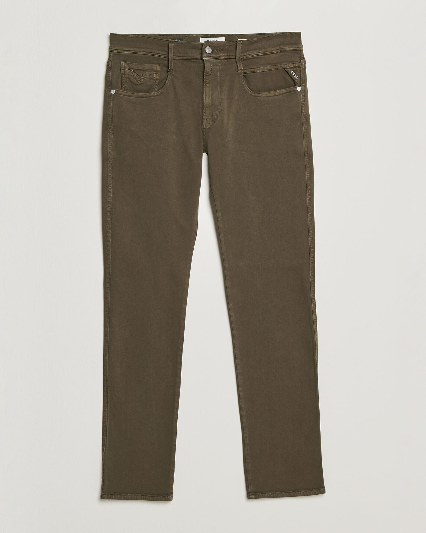 Herren | Hosen | Replay | Anbass Hyperflex 5-Pocket Pants Ivy Green