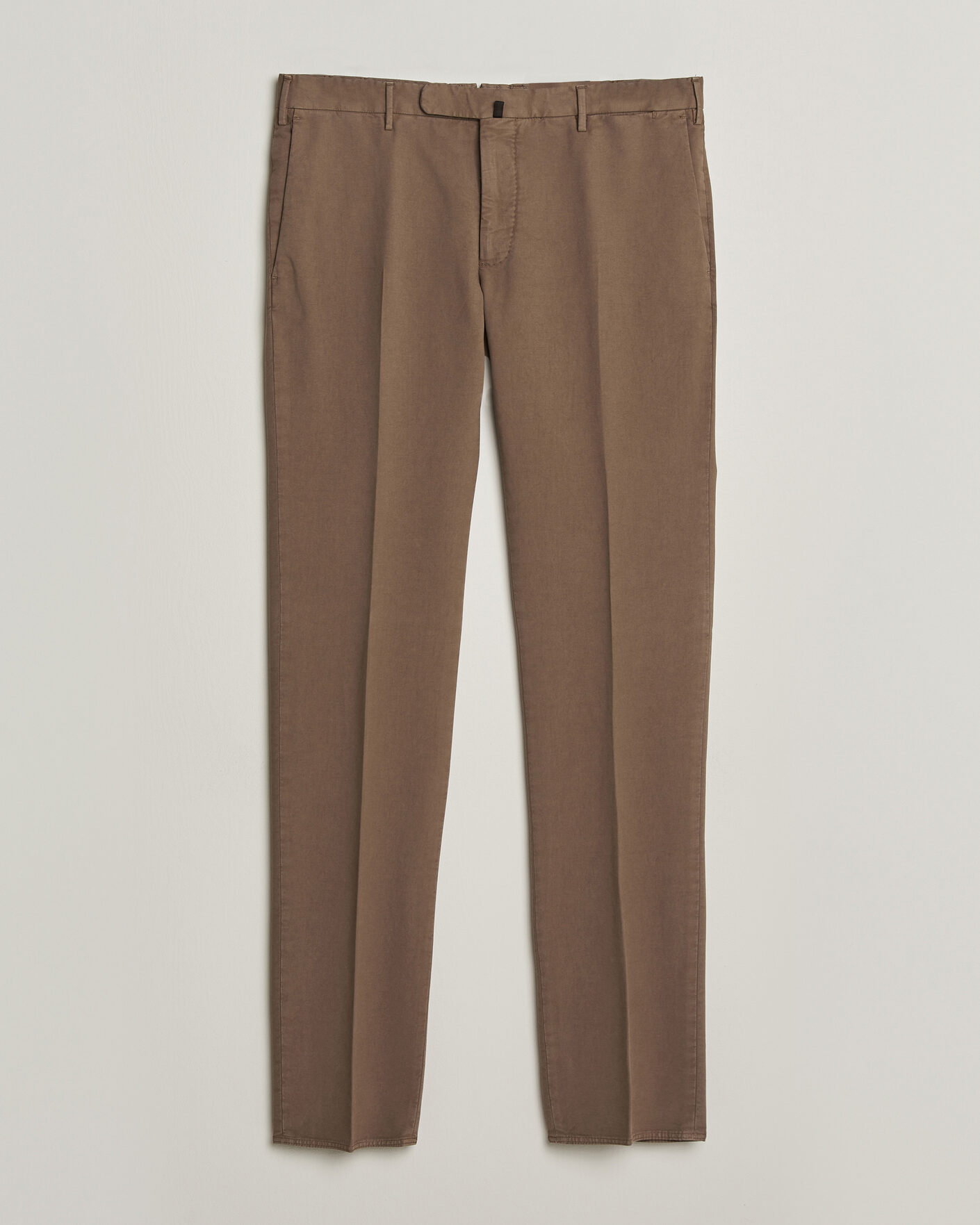 Herren | Hosen | Incotex | Slim Fit Soft Cotton Stretch Chinos Taupe