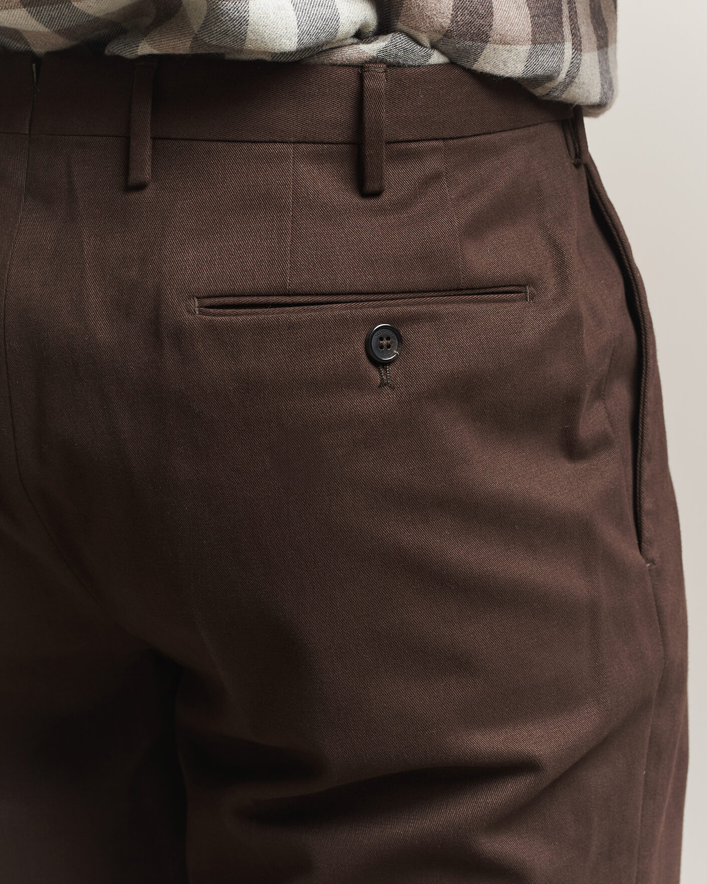 Herren | Hosen | Incotex | Regular Fit Cotton/Cashmere Trousers Military