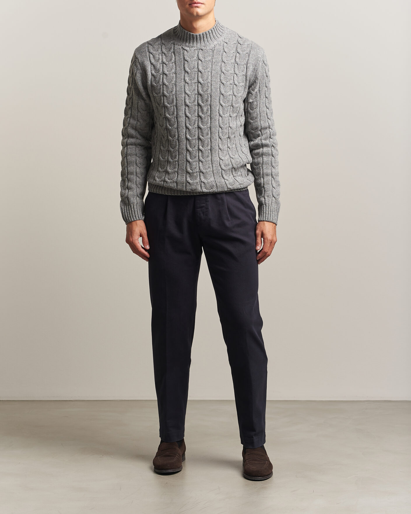 Herren | Hosen | Incotex | Regular Fit Cover Chinos Navy