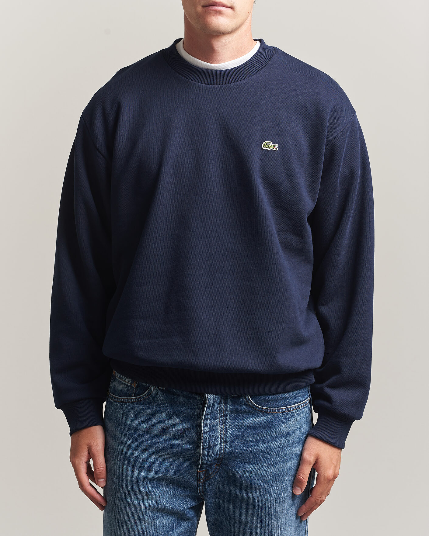 Herren | Pullover | Lacoste | Crew Neck Sweatshirt Navy Blue