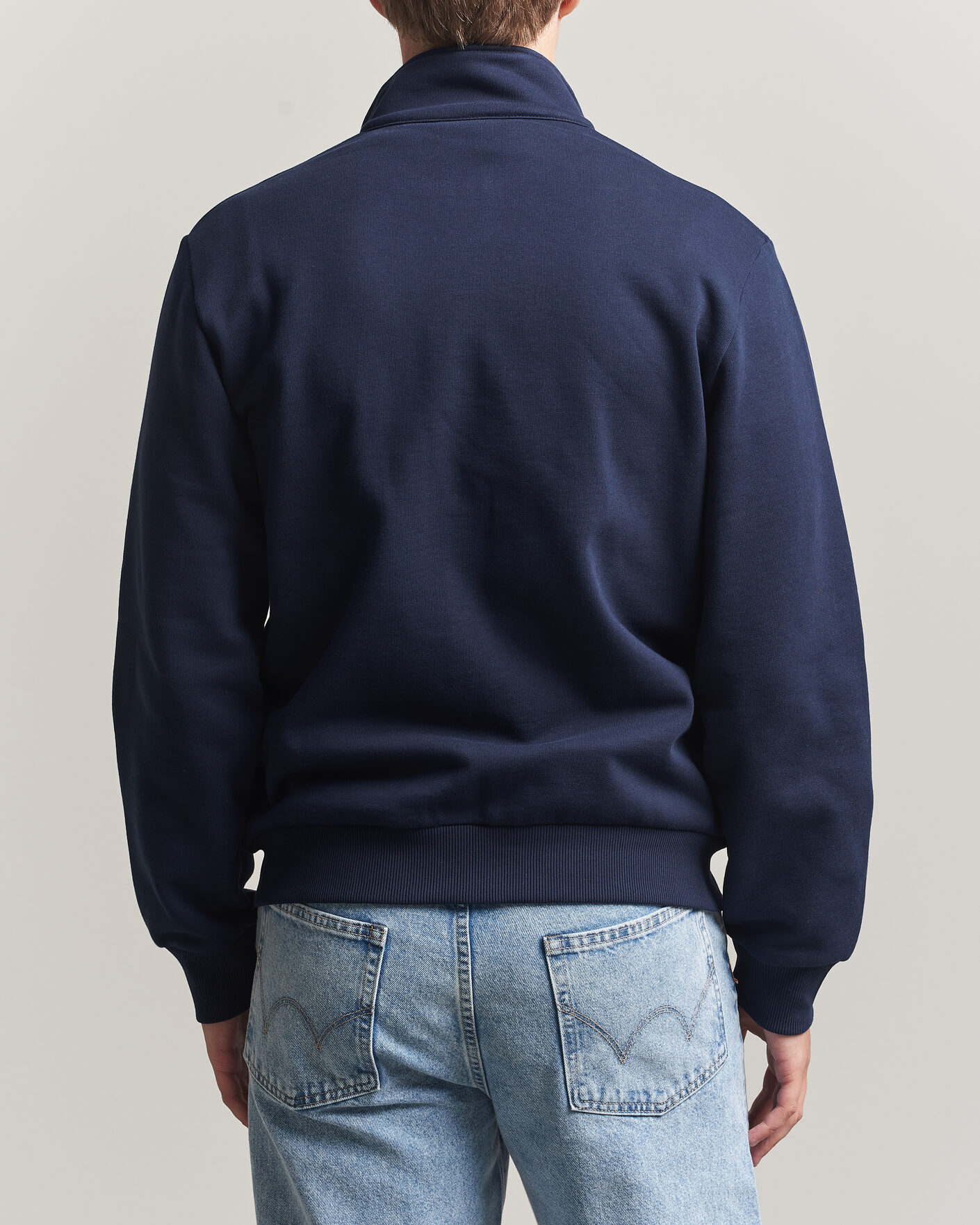 Herren | Pullover | Lacoste | Full Zip Sweater Navy Blue