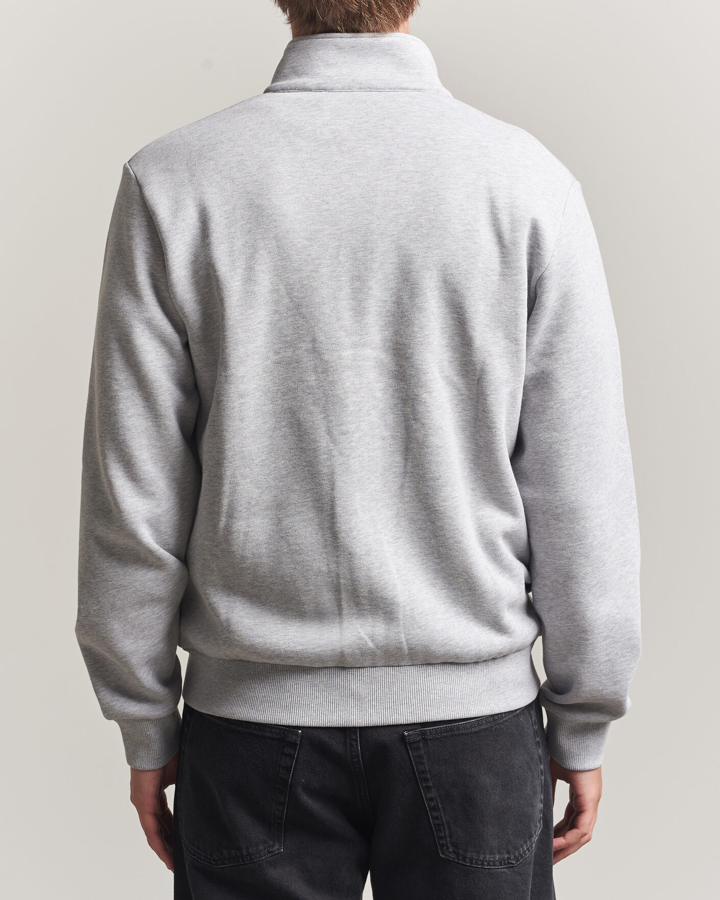 Herren | Pullover | Lacoste | Full Zip Sweater Silver Chine