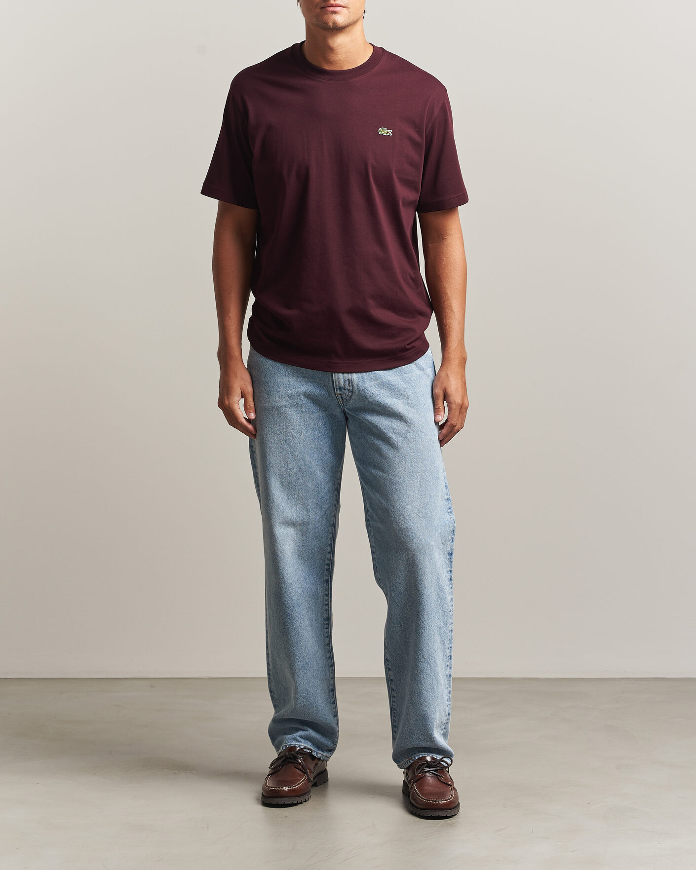 Herren | T-Shirts | Lacoste | Crew Neck T-Shirt Oxalis