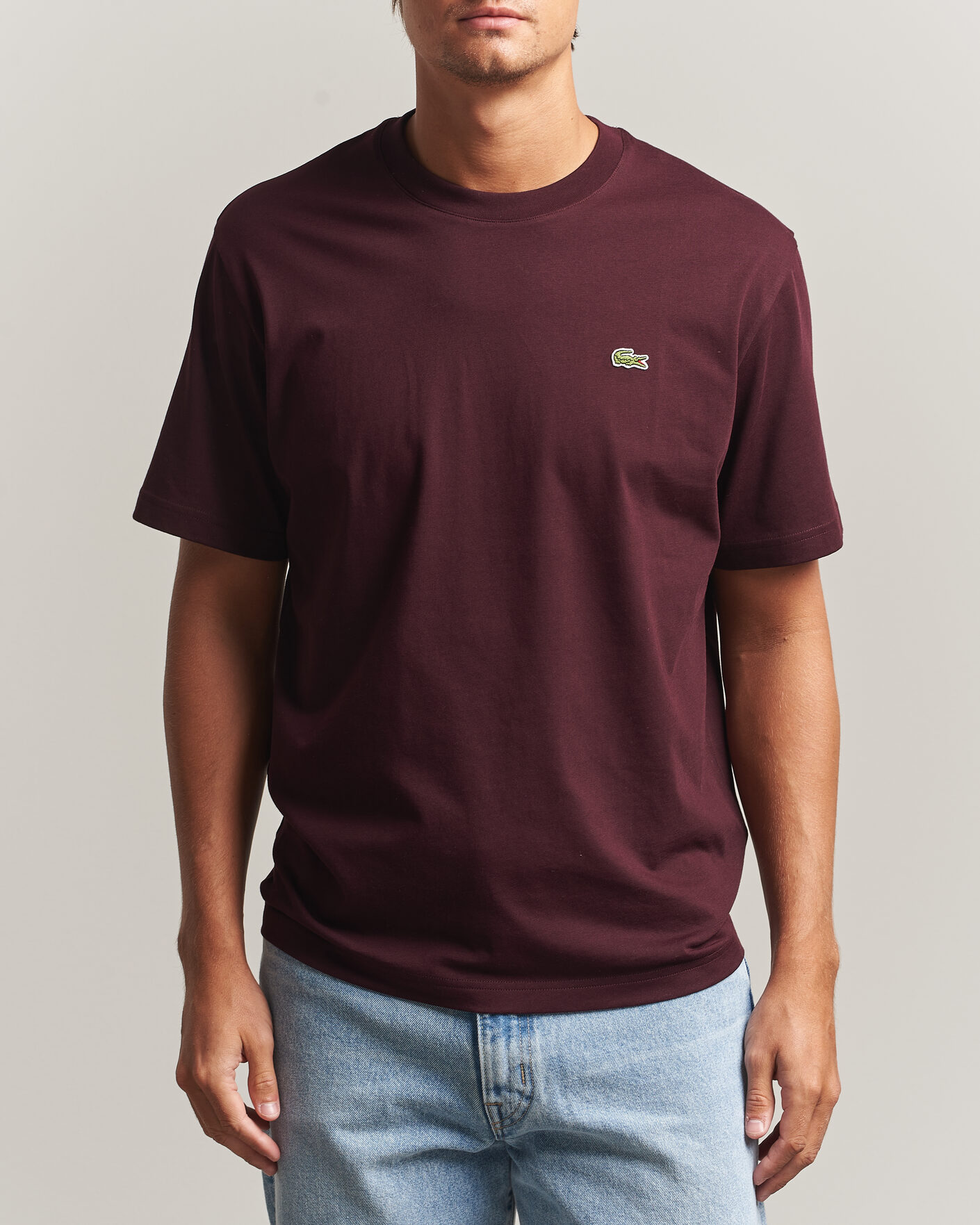 Herren | T-Shirts | Lacoste | Crew Neck T-Shirt Oxalis