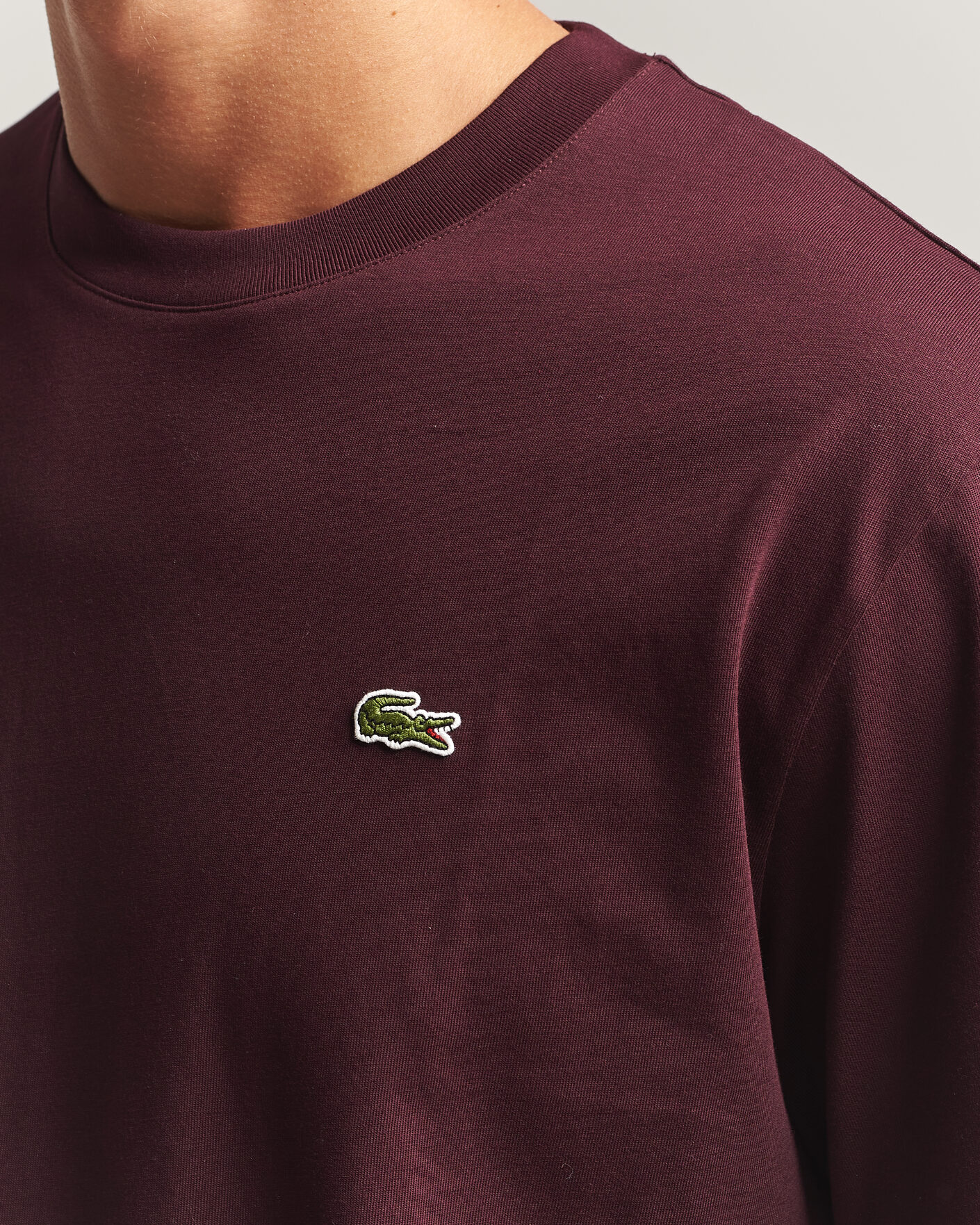 Herren | T-Shirts | Lacoste | Crew Neck T-Shirt Oxalis