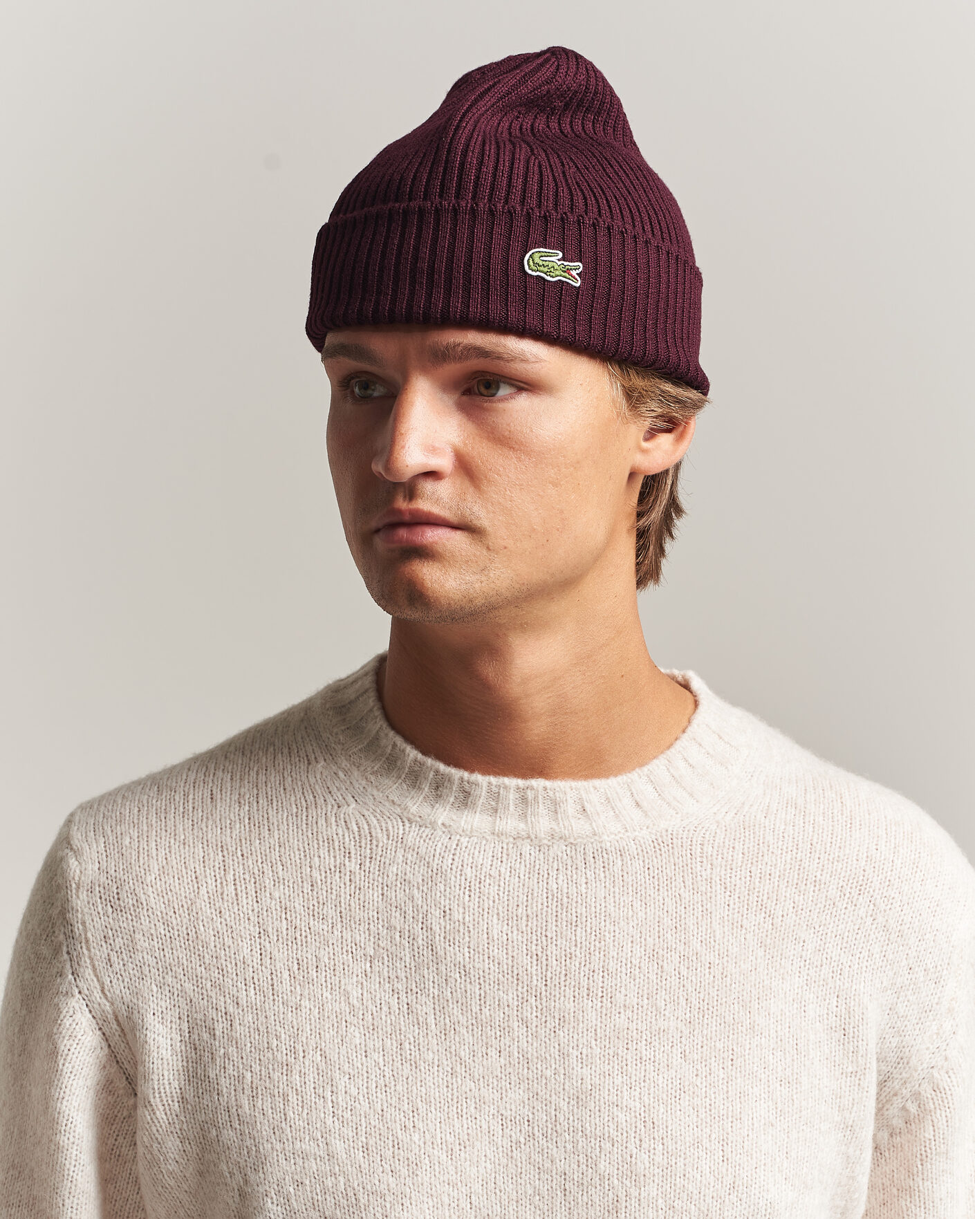 Herren | Mützen | Lacoste | Wool Knitted Beanie Oxalis