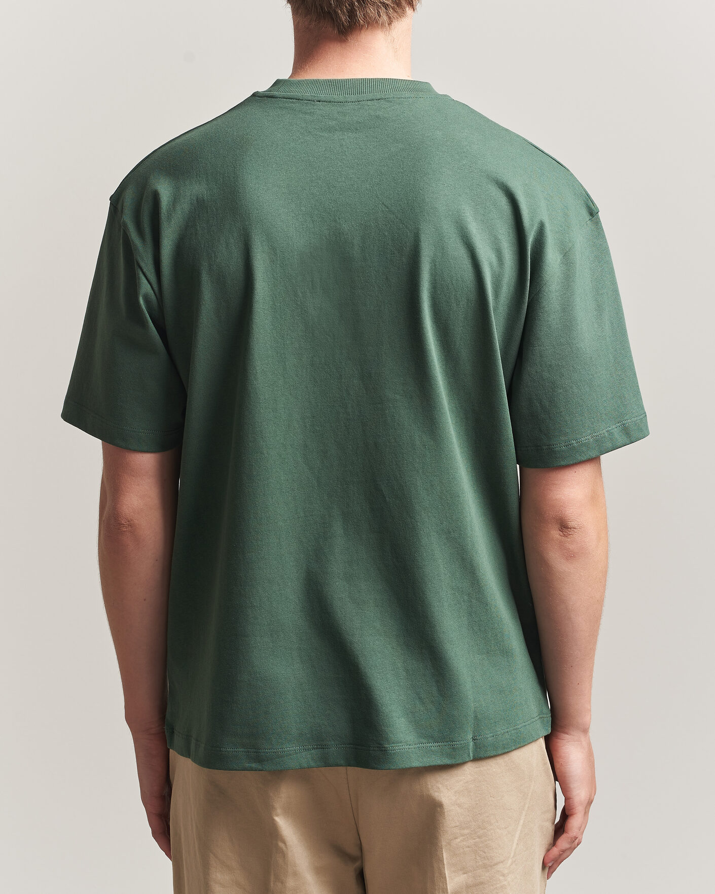 Herren | T-Shirts | Palmes | Logo T-Shirt Dark Green