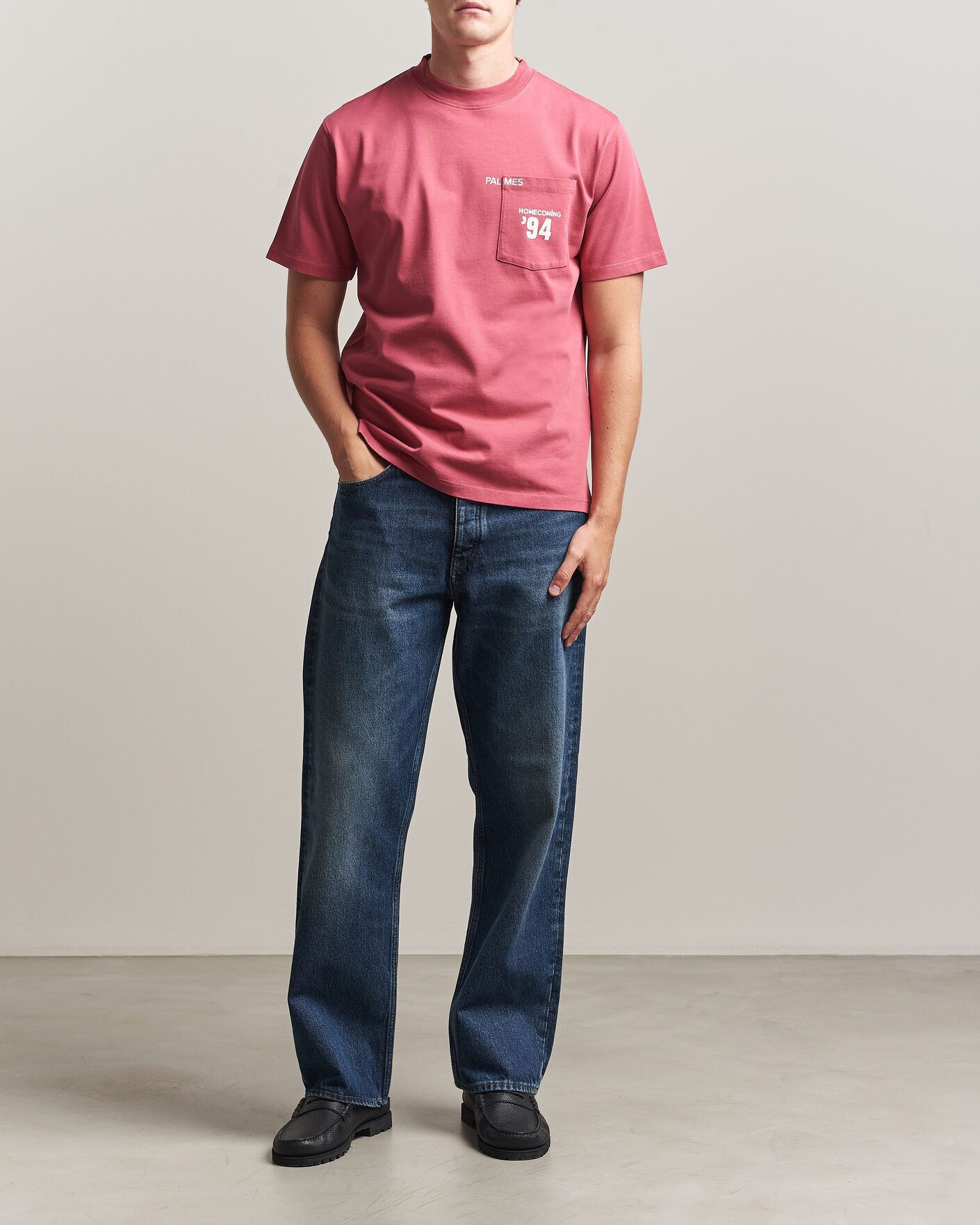 Herren | T-Shirts | Palmes | Forever Pocket T-Shirt Red