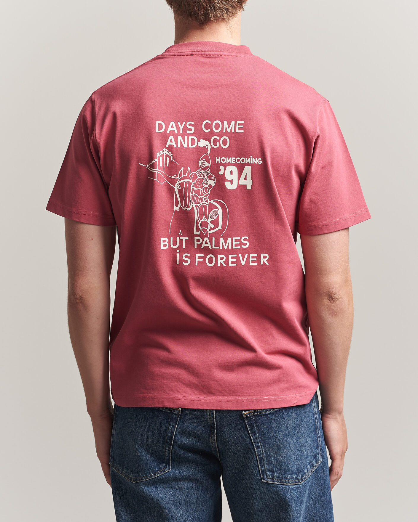 Herren | T-Shirts | Palmes | Forever Pocket T-Shirt Red
