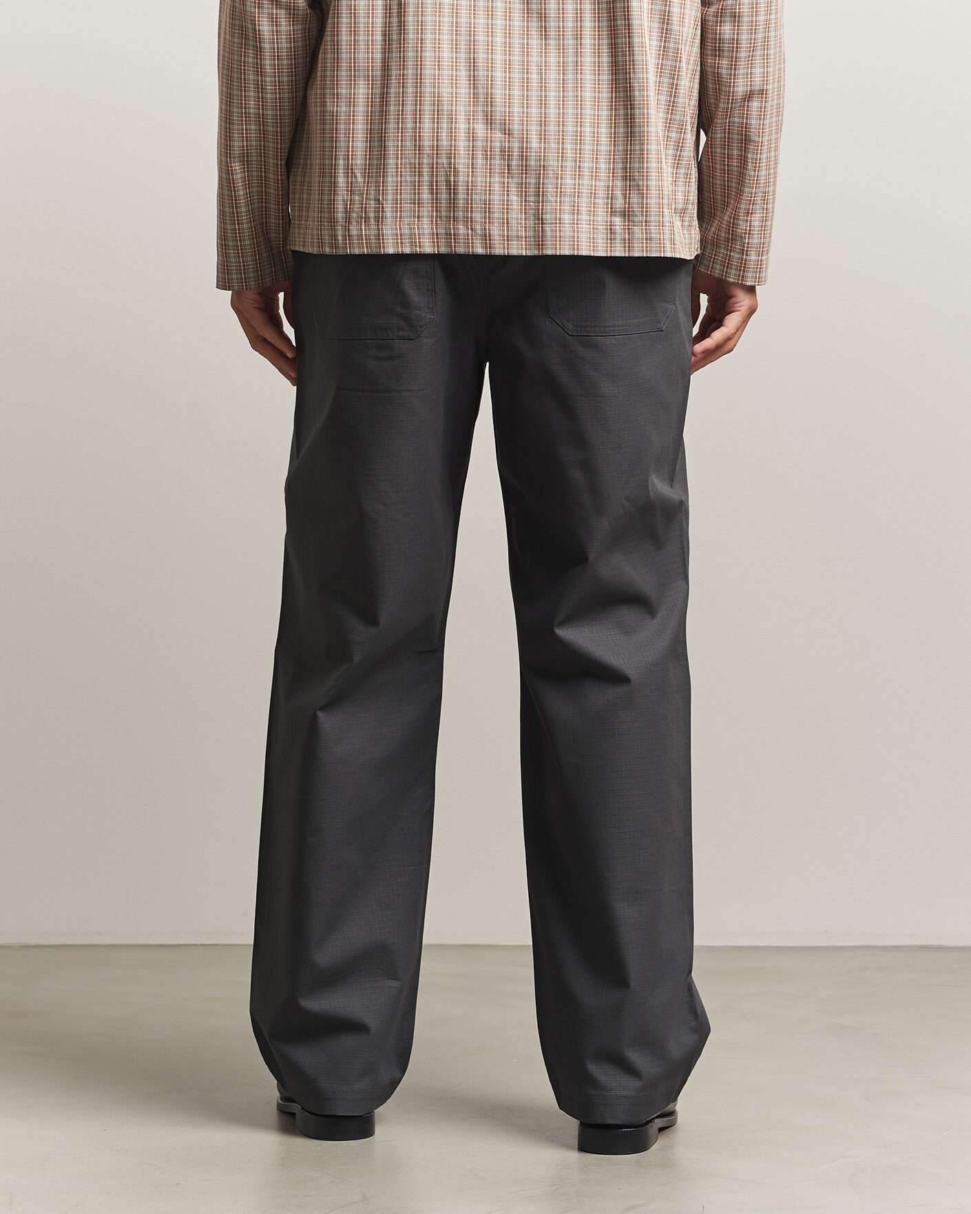 Herren | Hosen | Palmes | Lucien Ripstop Trousers Charcoal