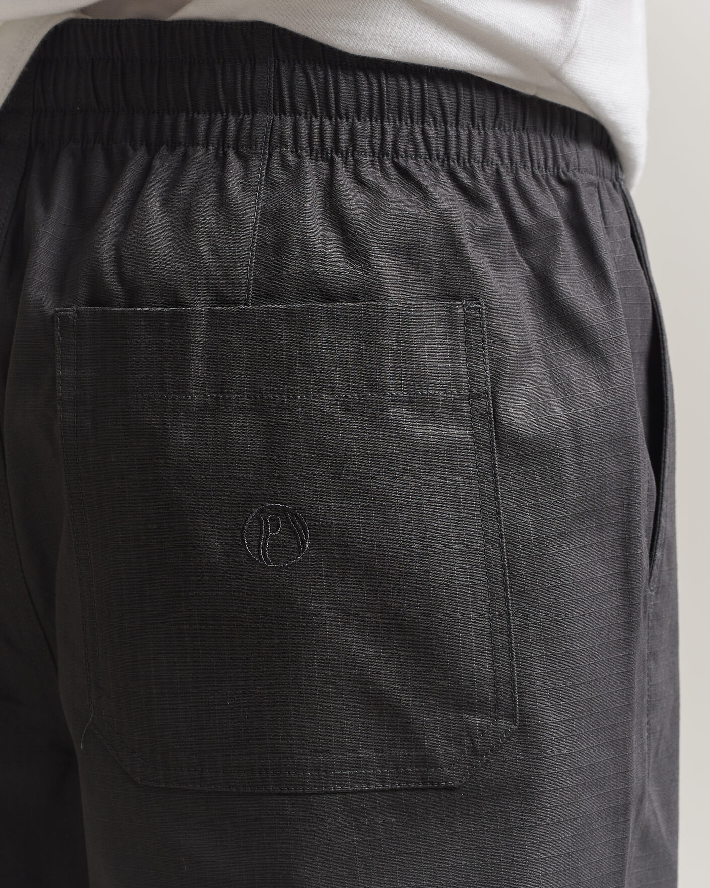 Herren | Hosen | Palmes | Lucien Ripstop Trousers Charcoal