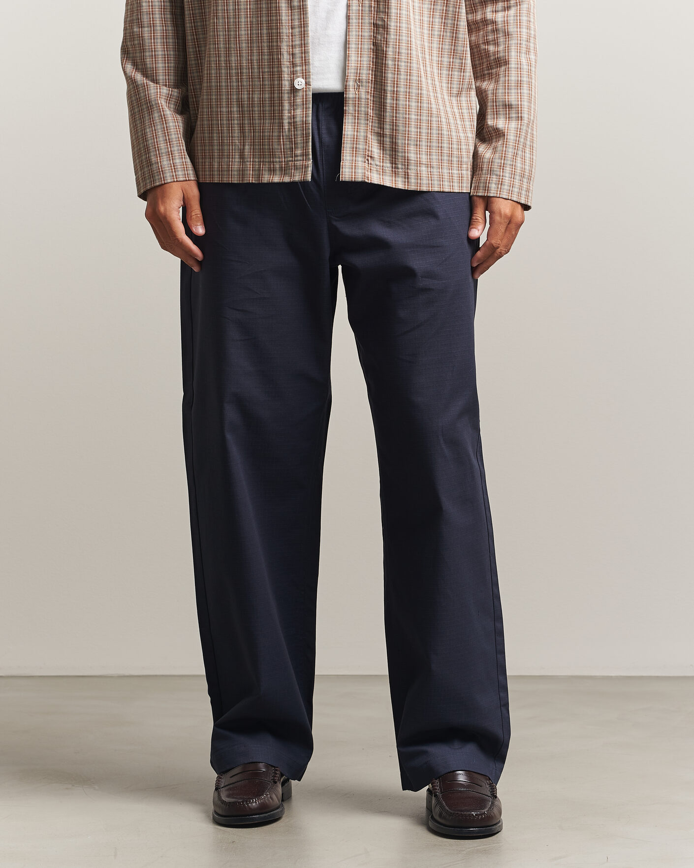 Herren | Hosen | Palmes | Lucien Ripstop Trousers Navy