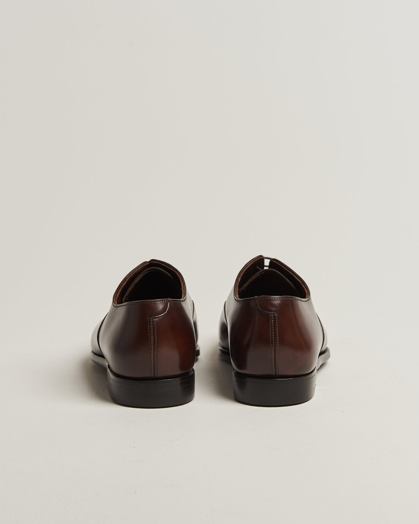 Herren | Oxford | Crockett & Jones | Audley Handgrade Oxford Dark Brown Antique Calf
