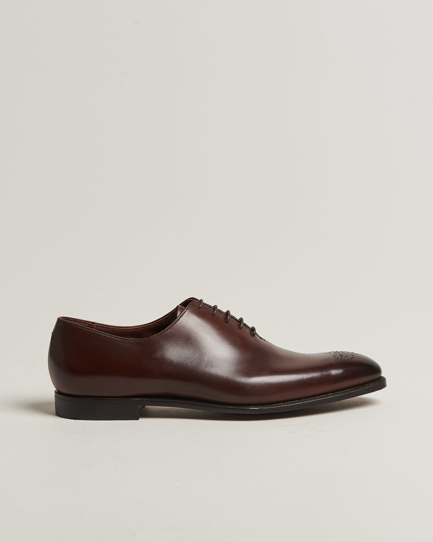 Herren | Oxford | Crockett & Jones | Weymouth 2 Handgrade Wholecut Dk Brown Antique Calf