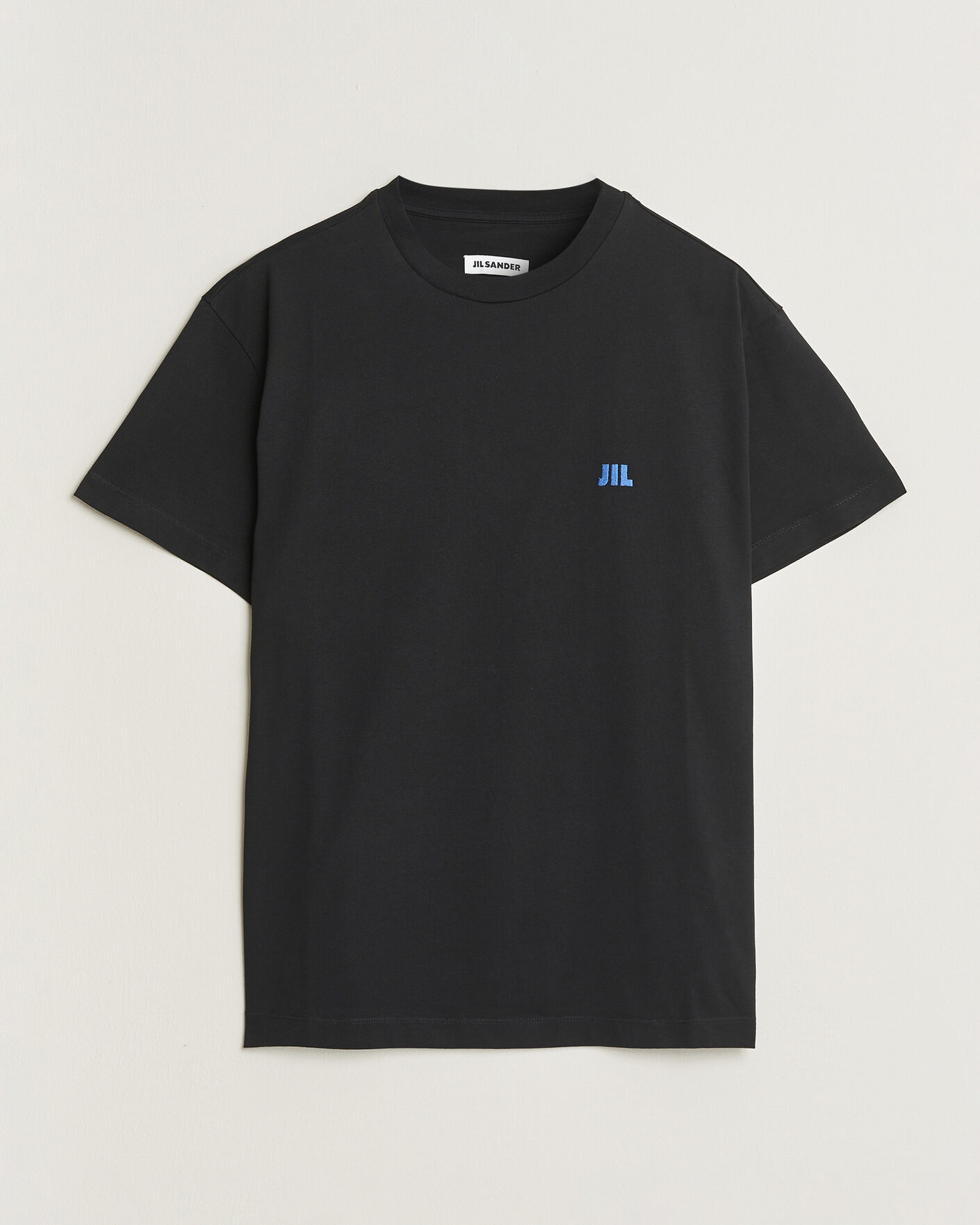 Herren | T-Shirts | Jil Sander | Short Sleeve Jil Logo T-Shirt Black