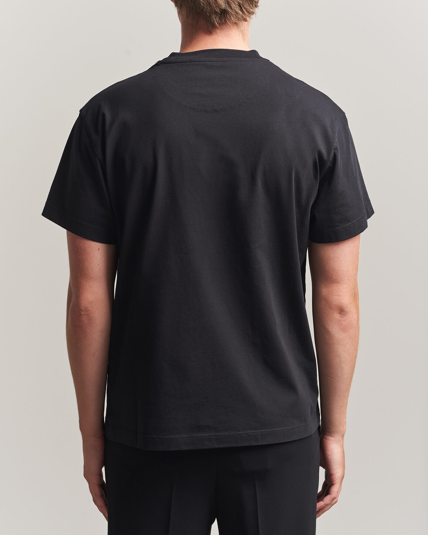 Herren | T-Shirts | Jil Sander | Short Sleeve Jil Logo T-Shirt Black