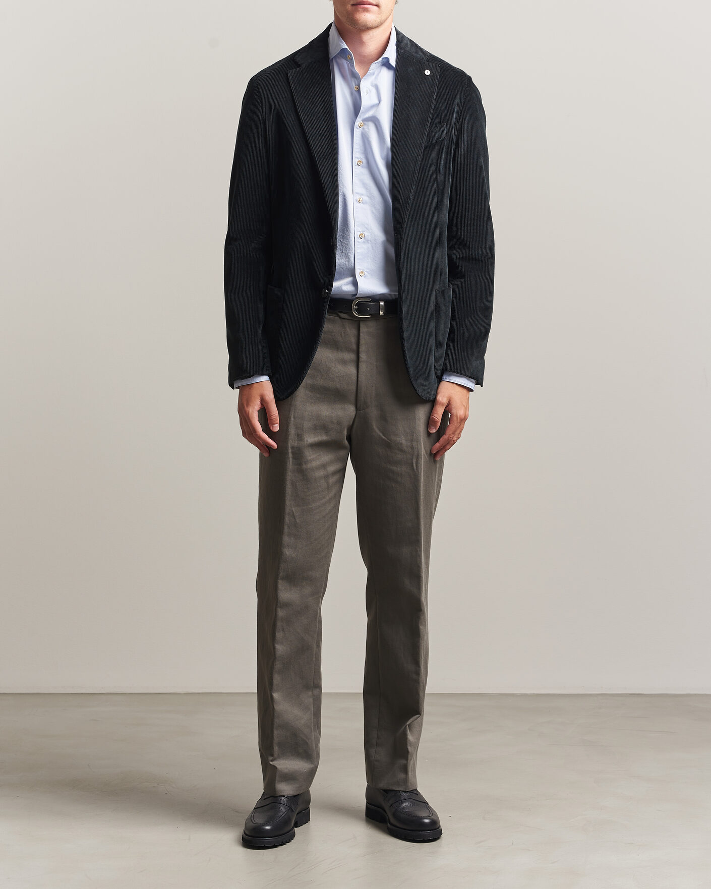 Herren | Sakkos | L.B.M. 1911 | Jack Corduroy Blazer Black