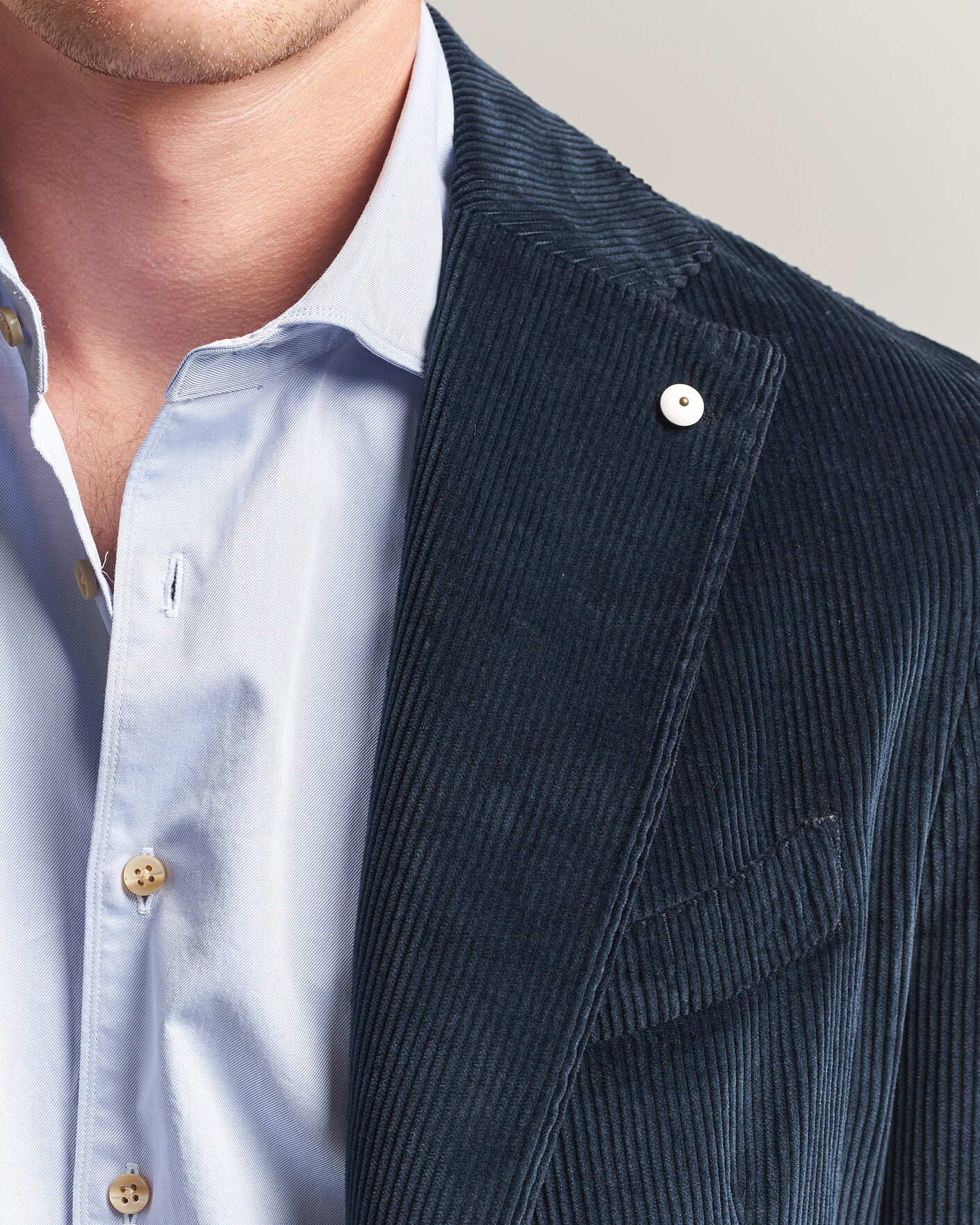 Herren | Sakkos | L.B.M. 1911 | Jack Corduroy Blazer Navy