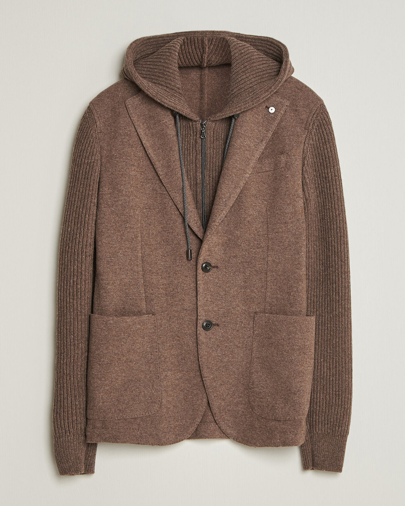 Herren | Sakkos | L.B.M. 1911 | Ivan Hybrid Wool Blazer Brown