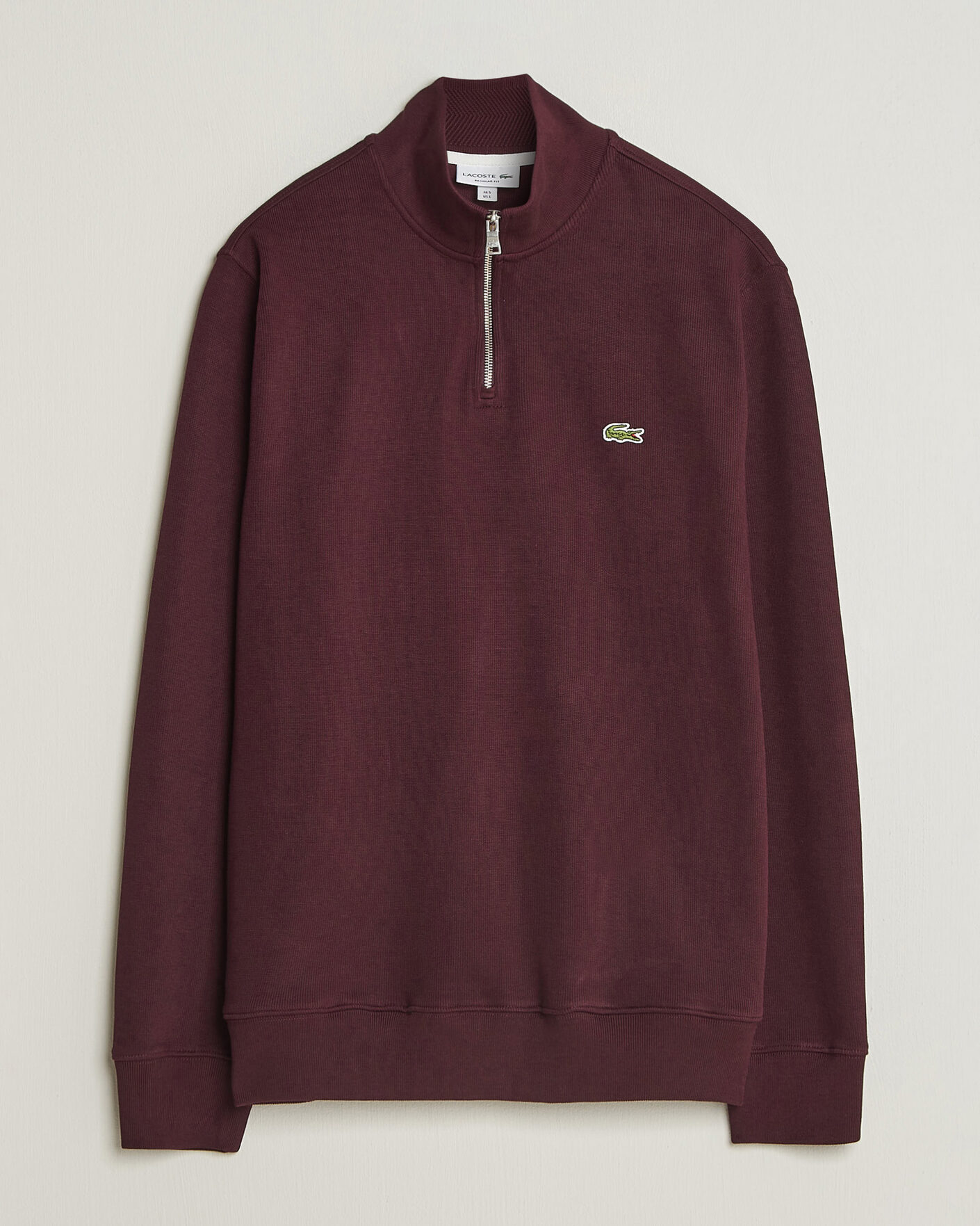 Herren | Pullover | Lacoste | Rib Interlock Half Zip Oxalis
