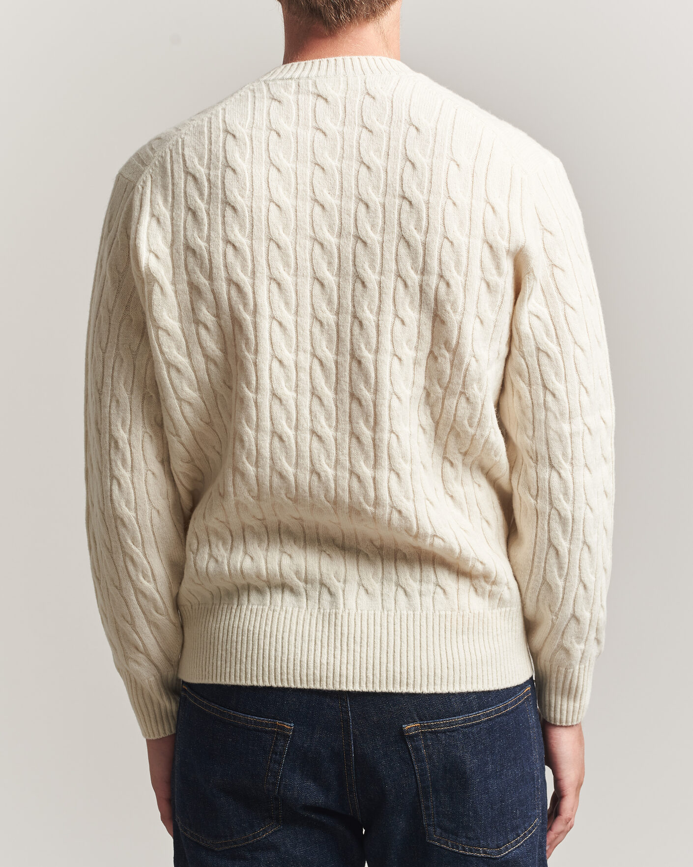 Herren | Pullover | Lacoste | Carded Wool Cable Crew Neck Lapland