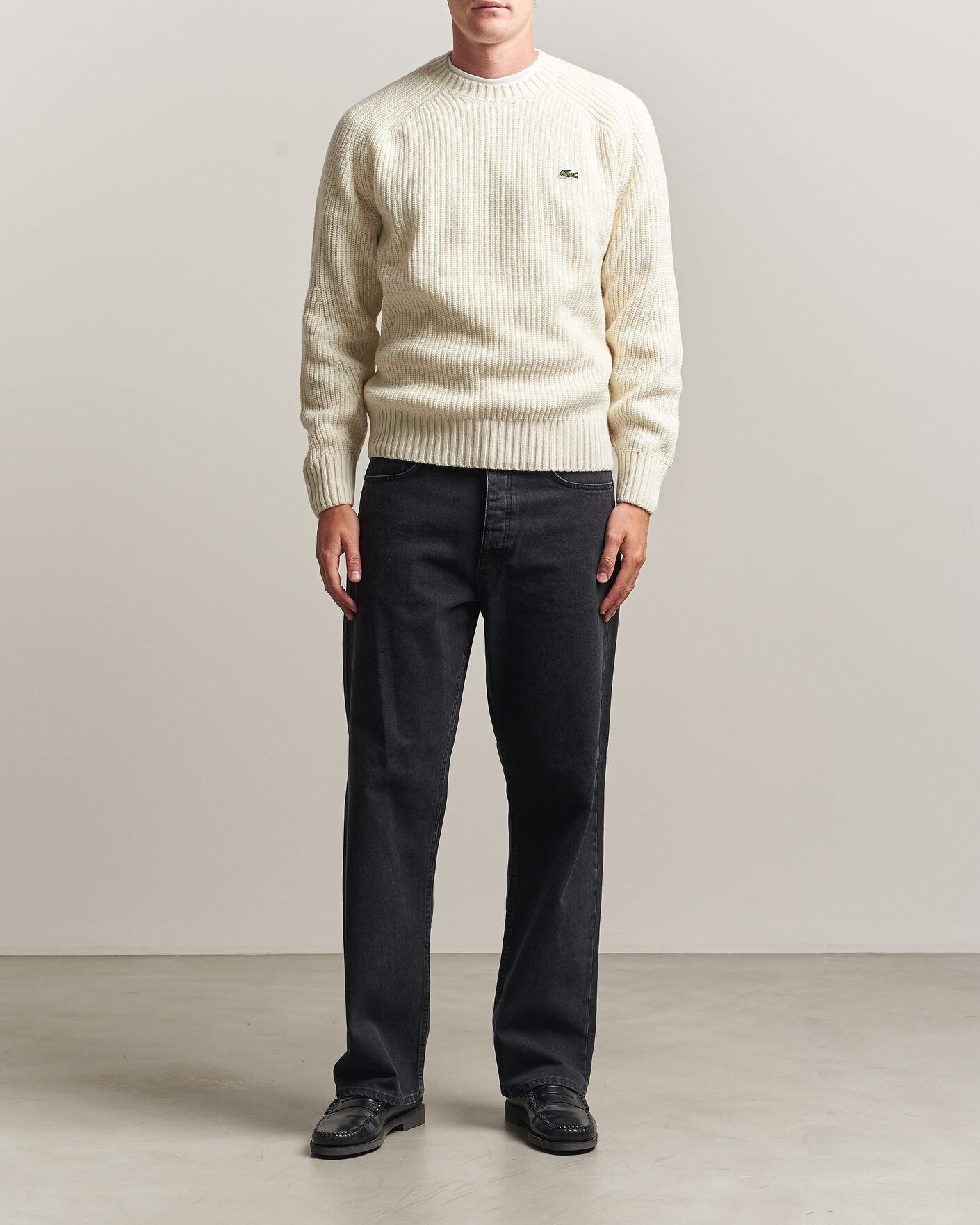 Herren | Pullover | Lacoste | Heavy Wool Knitted Sweater Lapland
