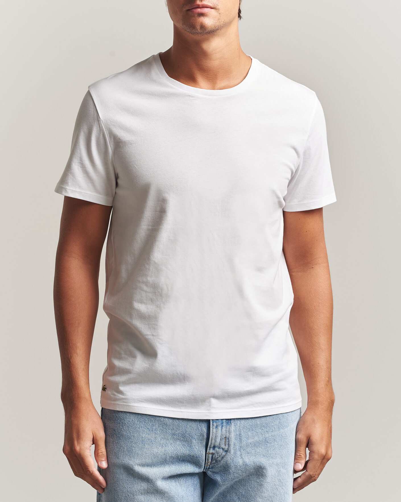 Herren | T-Shirts | Lacoste | 3-Pack Crew Neck T-Shirt White