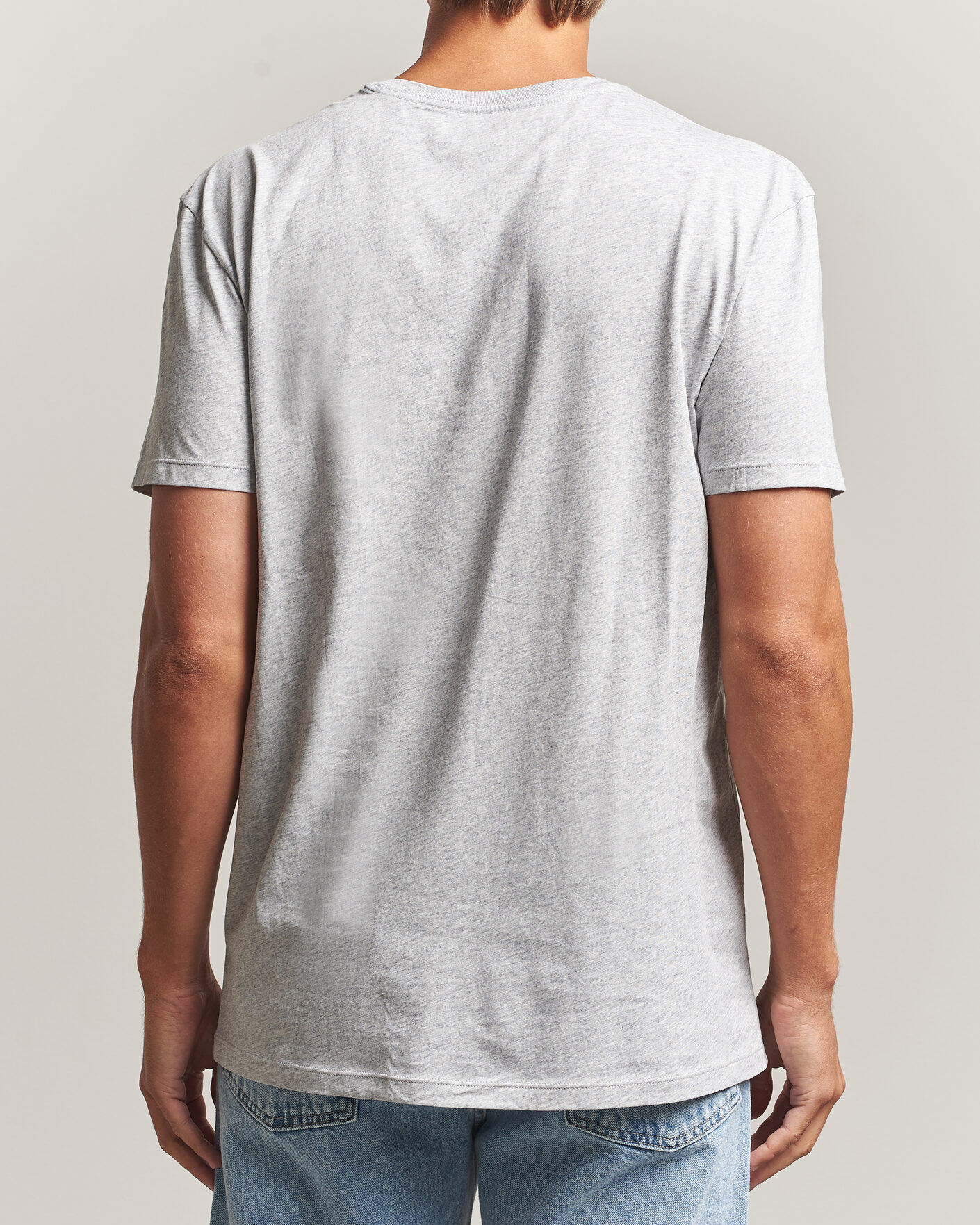 Herren | T-Shirts | Lacoste | 3-Pack Crew Neck T-Shirt White/Grey/Black