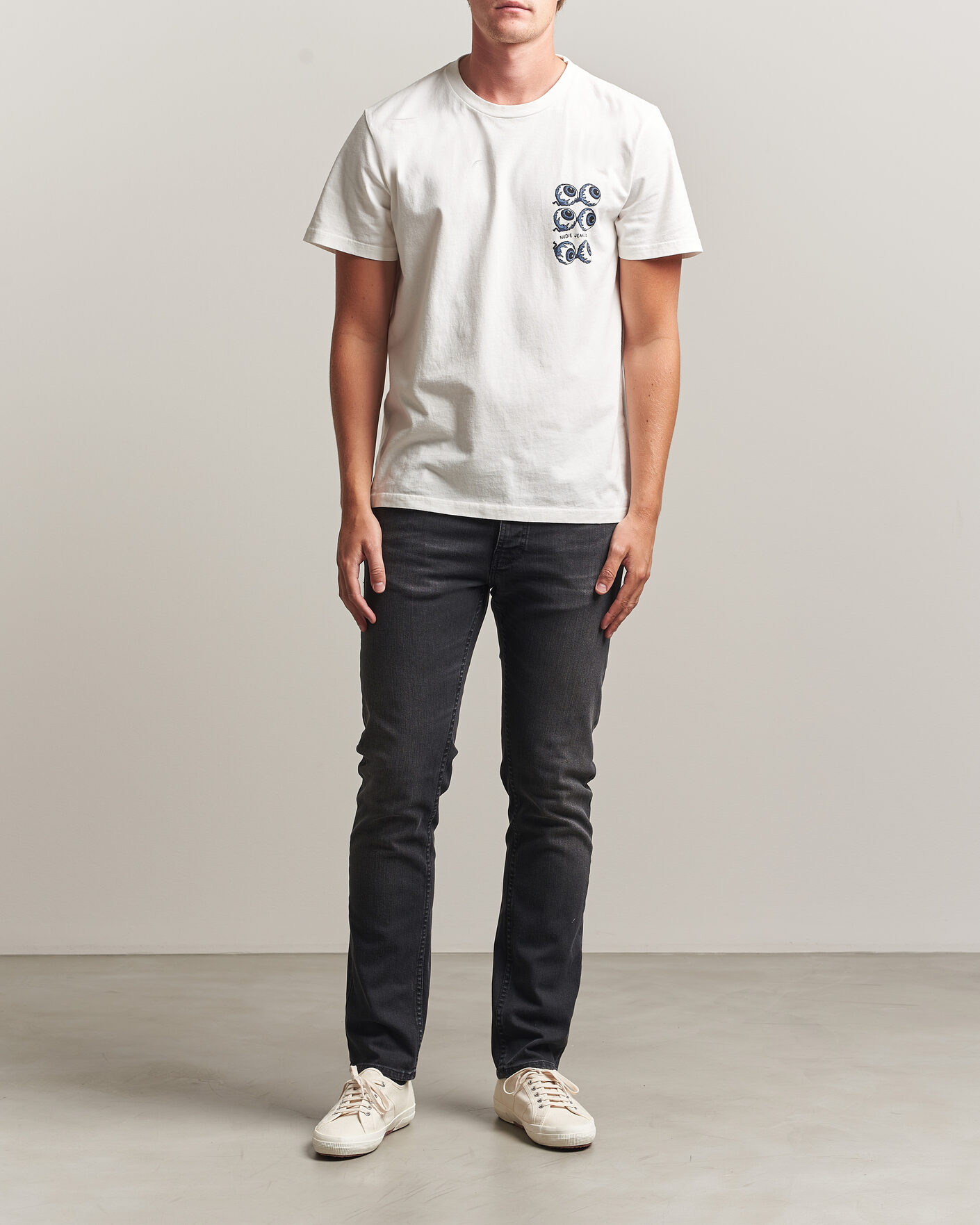 Herren | Jeans | Nudie Jeans | Grim Tim Jeans Black Mist
