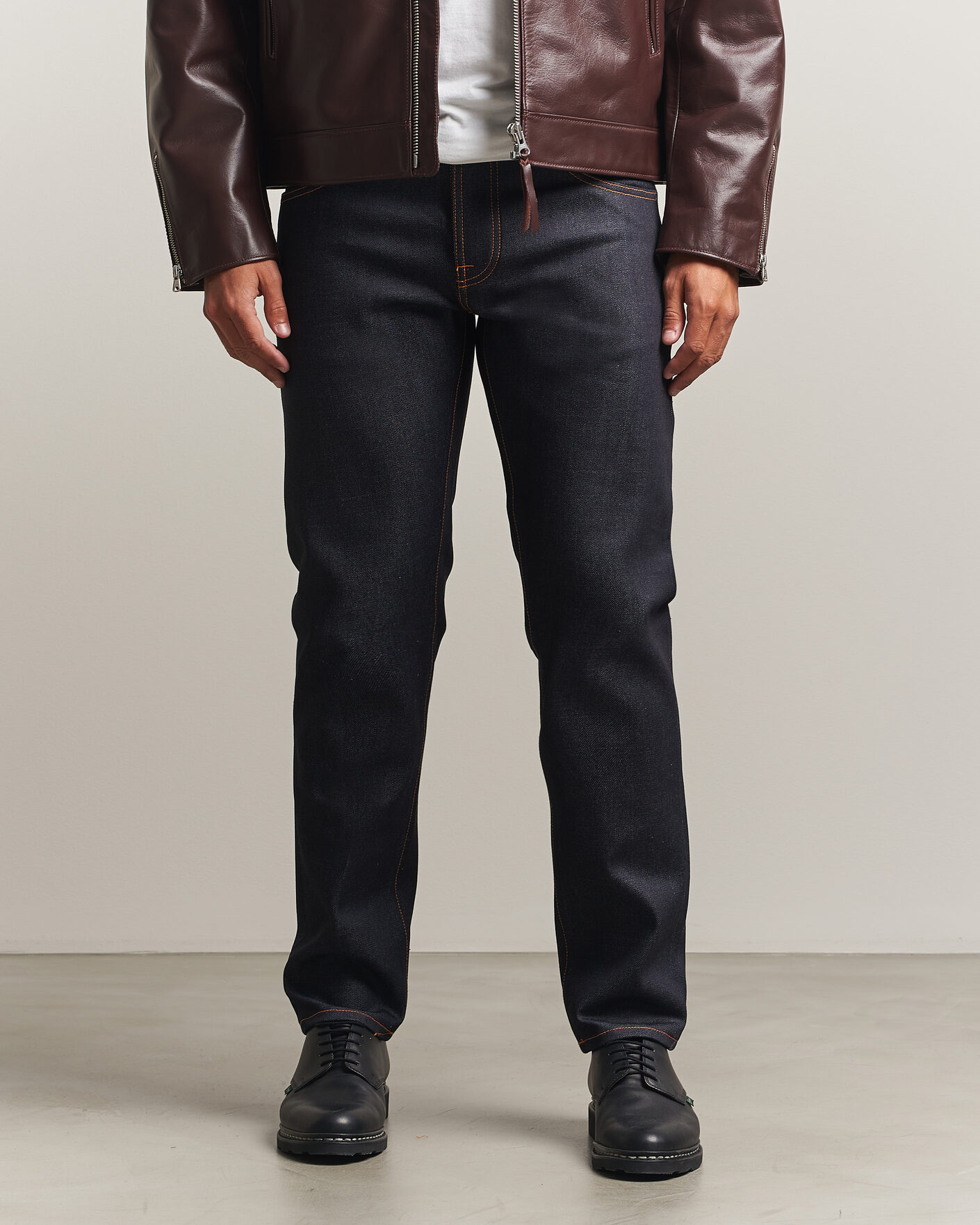 Herren | Jeans | Nudie Jeans | Solid Ollie Jeans Dry Japan Selvage