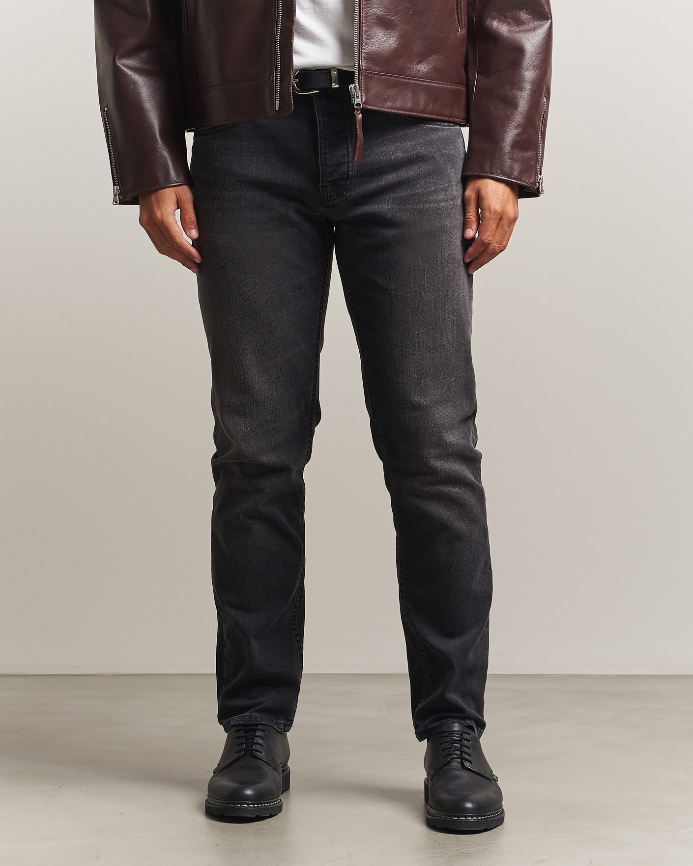 Herren | Jeans | Nudie Jeans | Solid Ollie Jeans Black Mist