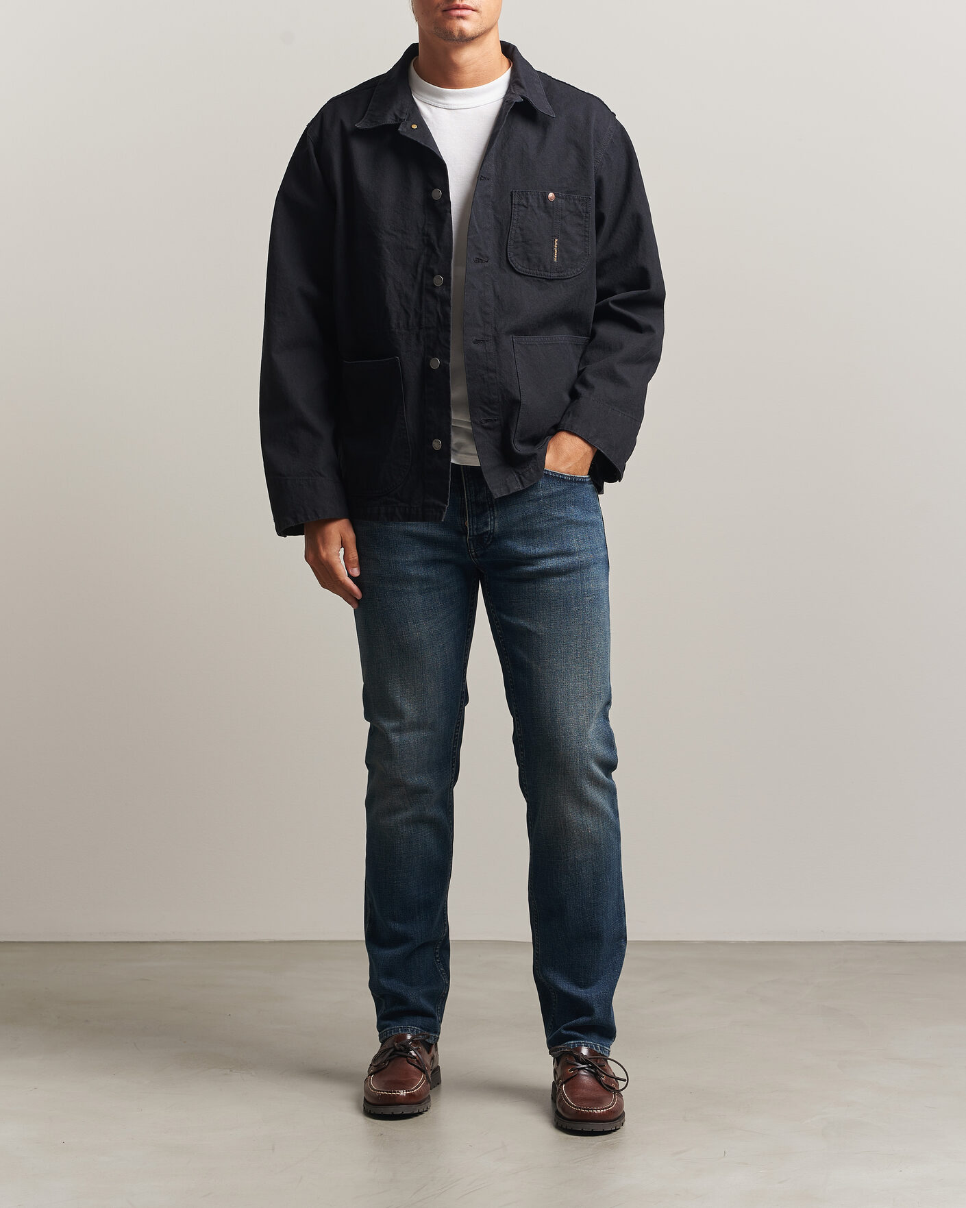 Herren | Jeans | Nudie Jeans | Solid Ollie Jeans Epic Ink