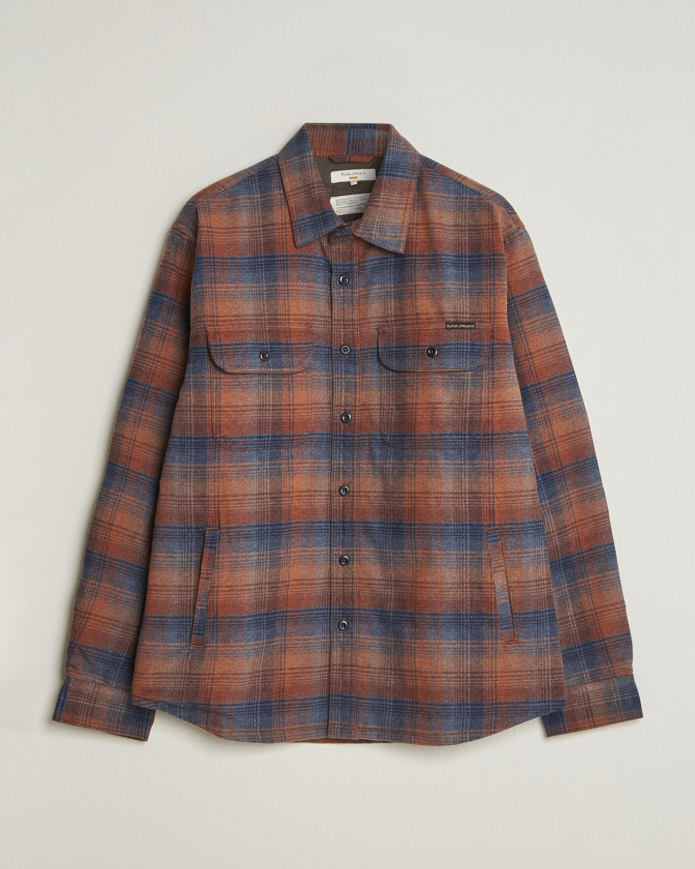 Herren | Hemden | Nudie Jeans | Glenn Padded Checked Overshirt Multi