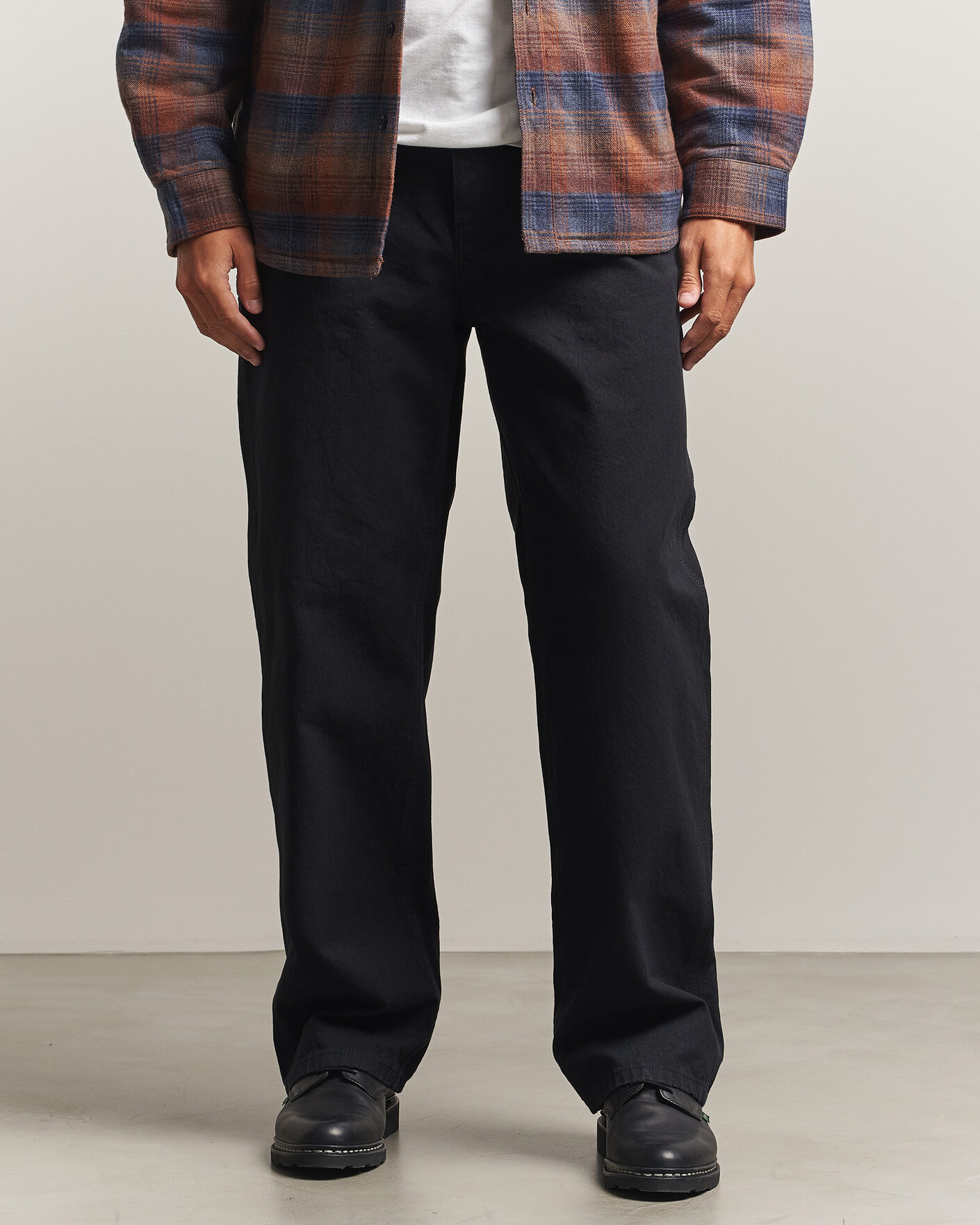 Herren | Hosen | Nudie Jeans | Tuff Tony Duck Canvas Pants Black