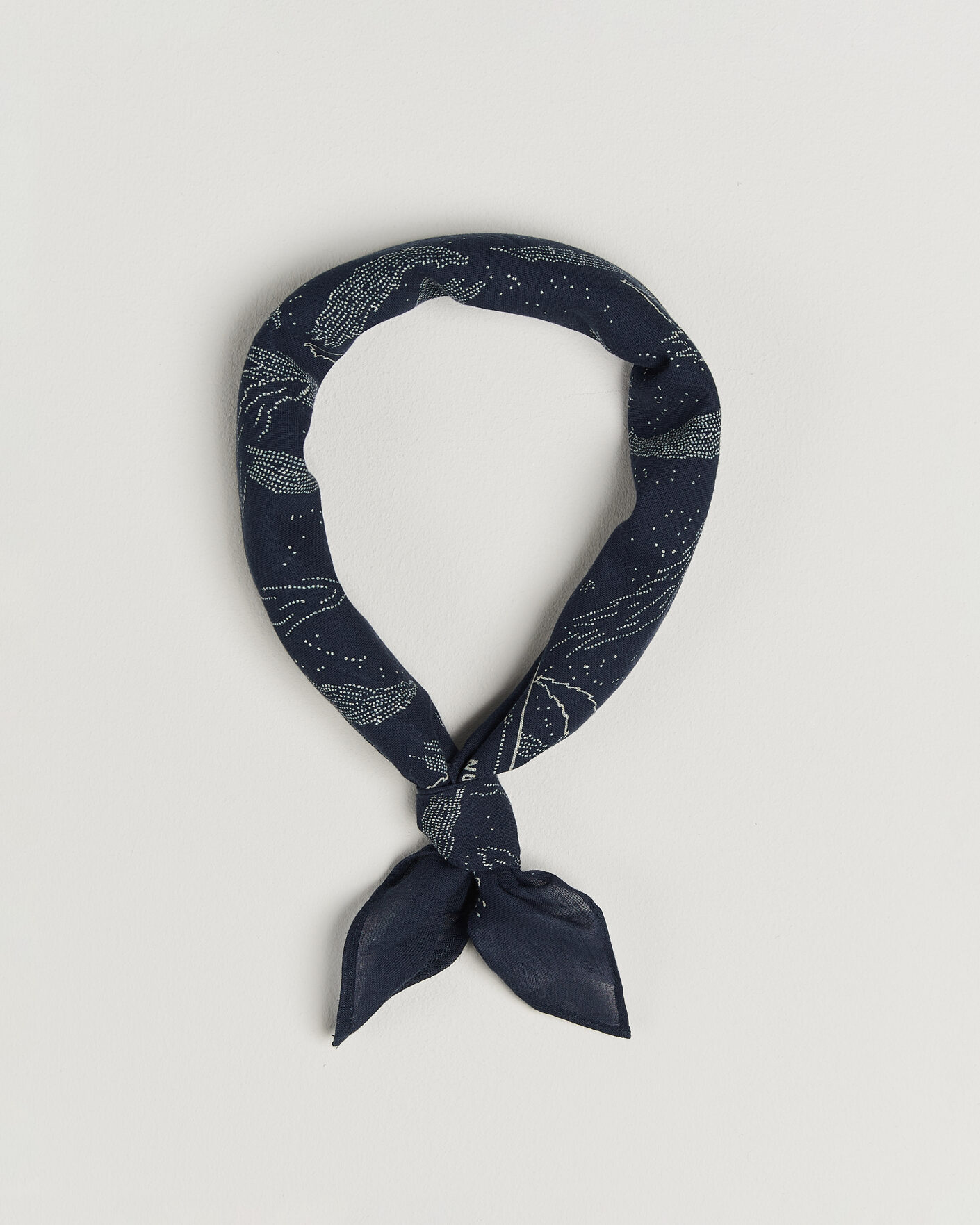 Herren | Tücher | Nudie Jeans | Ingrid Printed Bandana Blue