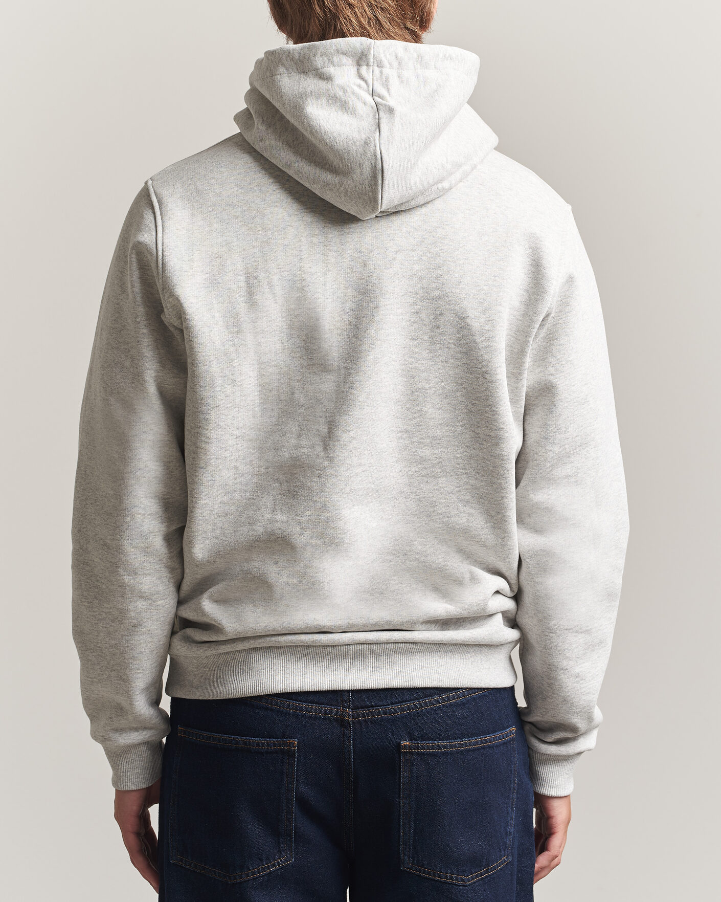 Herren | Pullover | LES DEUX | Market Hoodie Snow Melange